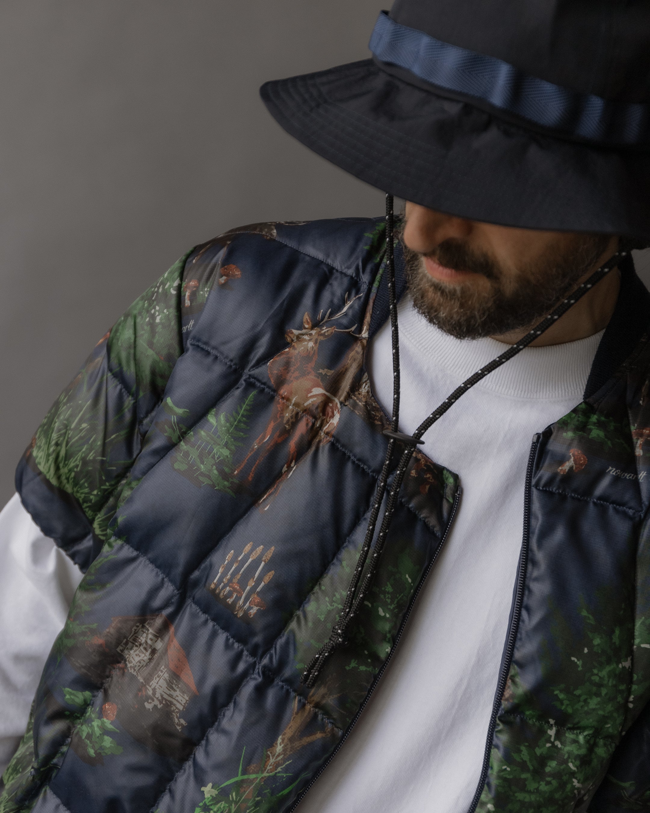 In Focus: the ‘Nowartt Down Short Sleeve Jacket’ from norbit by Hiroshi Nozawa AW ‘21