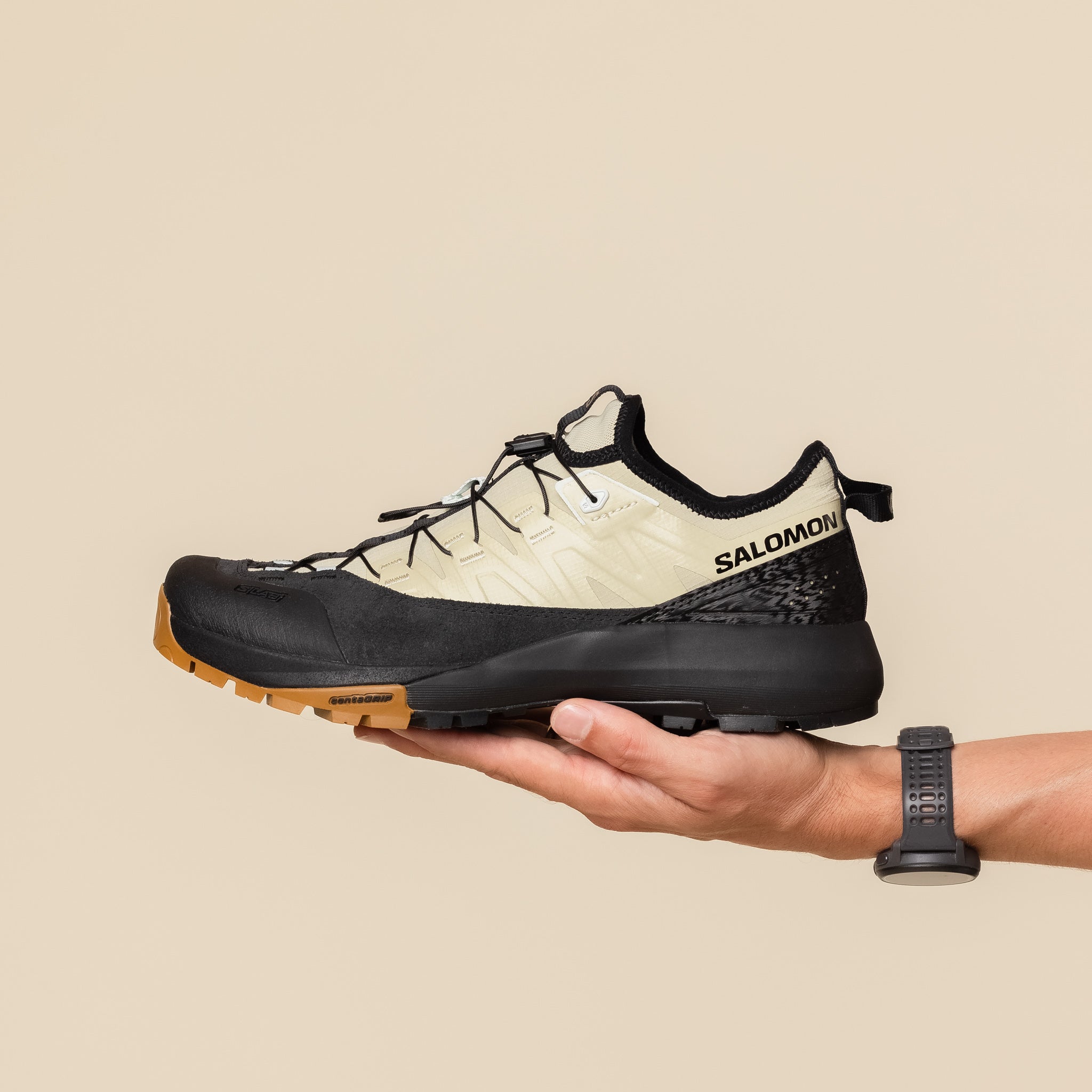 Salomon Advanced - Alpinway Advanced - Pale Olive Green / Black / Ice Flow