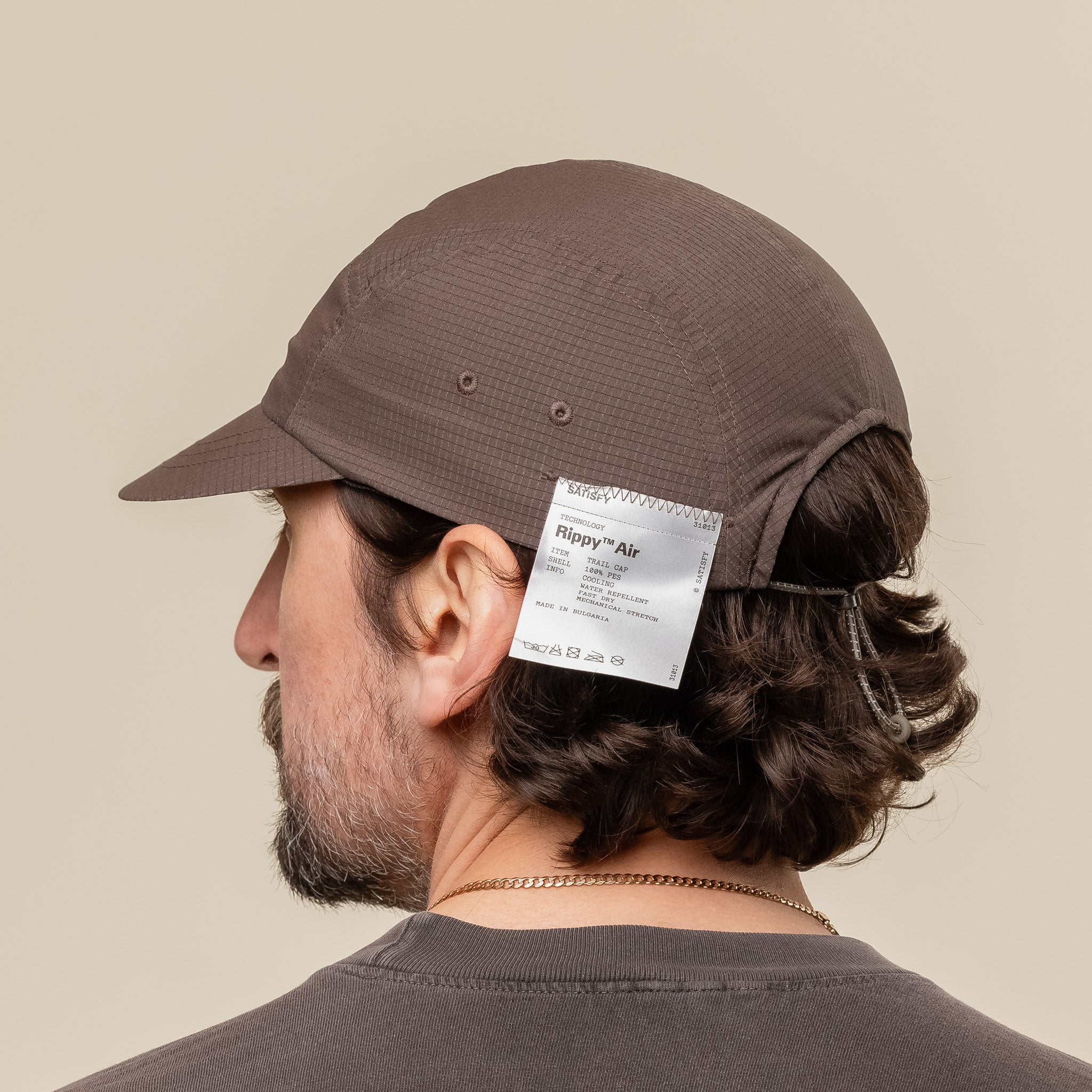 Satisfy rippy air trai cap サティスファイ キャップ Satisfy Running - Rippy™ Air Trail Cap - Rocky Road | T.T.O.O