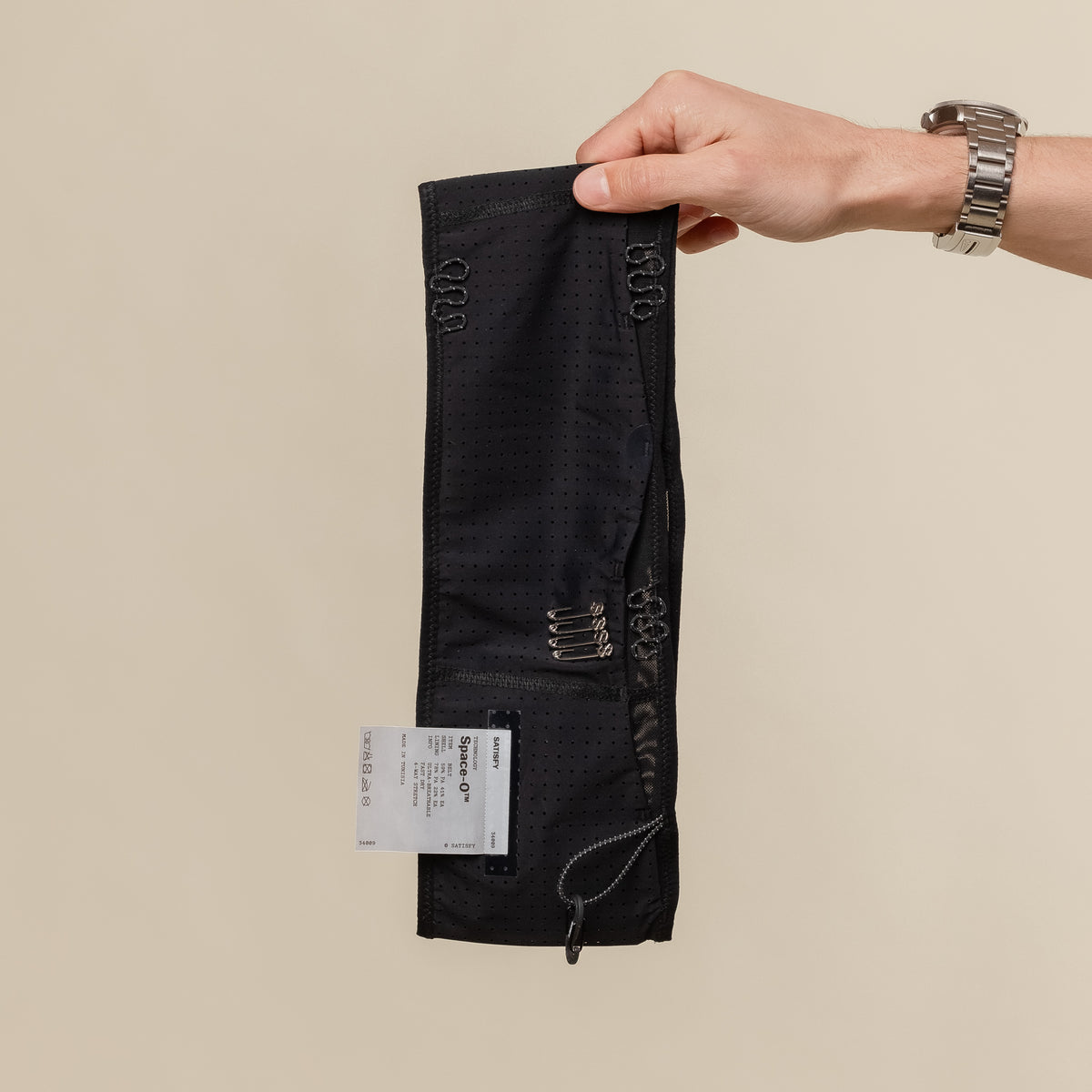 Satisfy Running - Space‑O™ Belt - Black | T.T.O.O