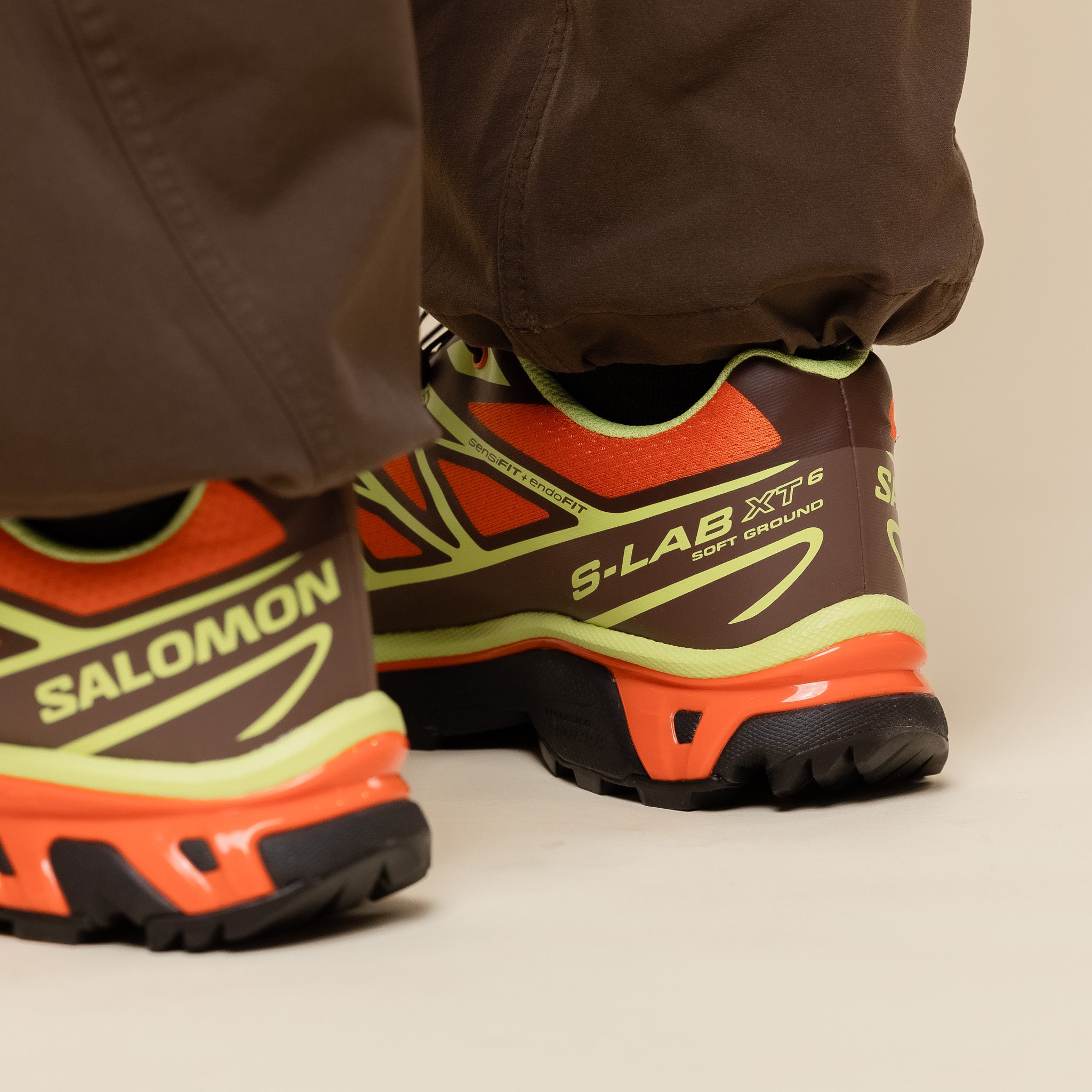 Salomon - XT-6 - Orange / Sharp Green / Black