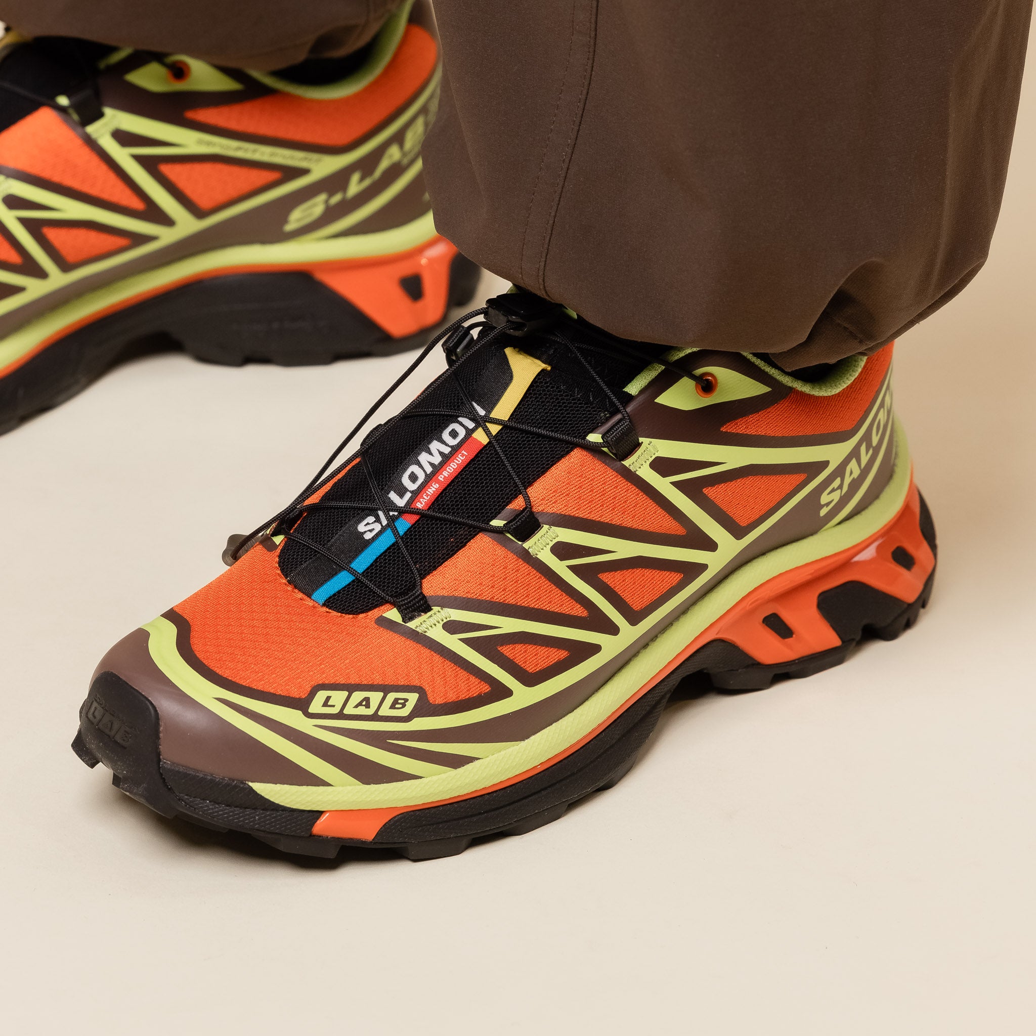 Salomon - XT-6 - Orange / Sharp Green / Black