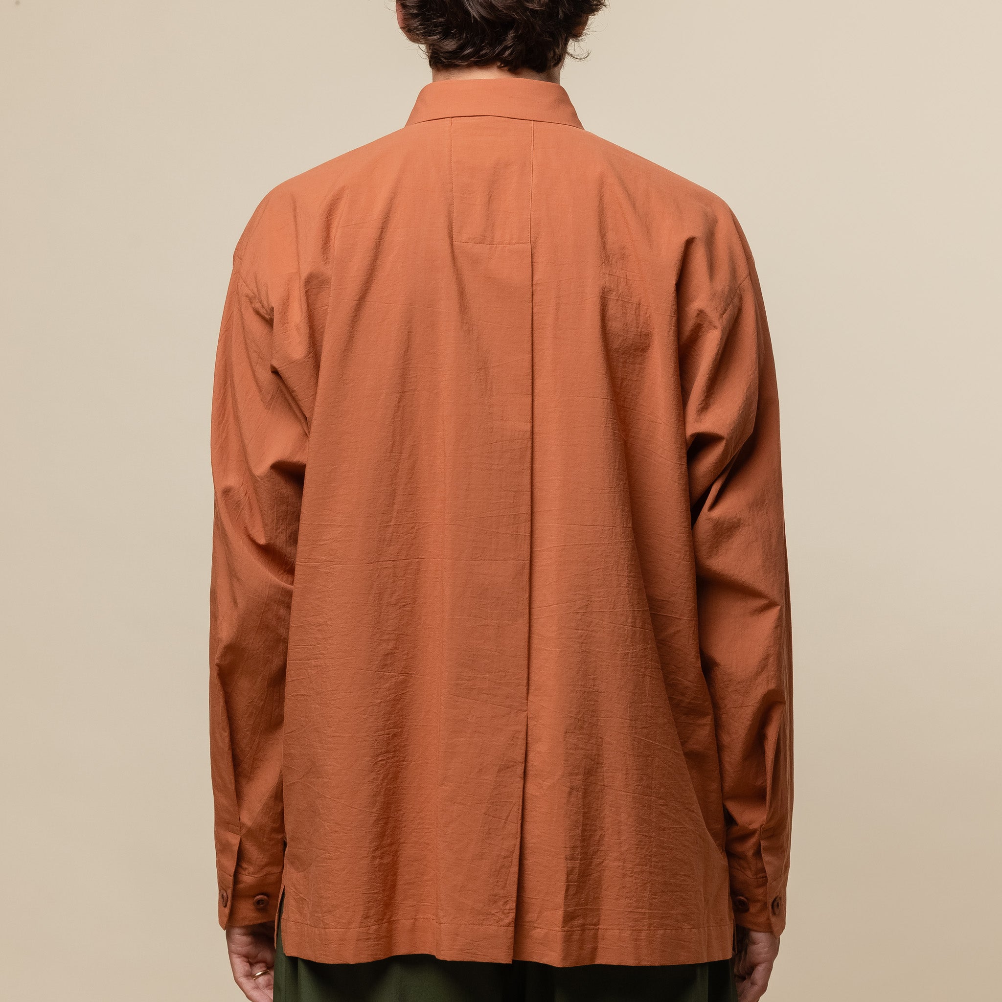 IM Men - White Shirt - Terracotta