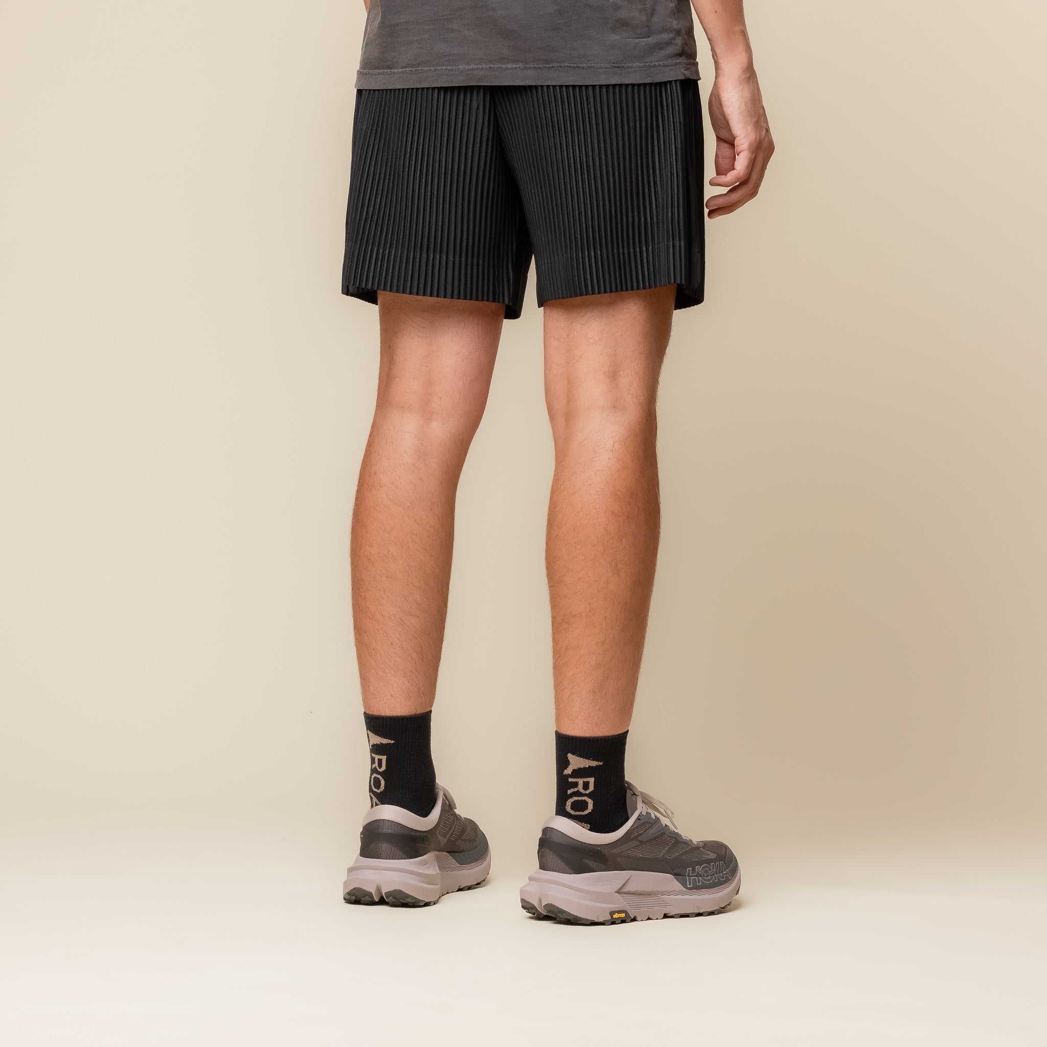 Homme Plissé Issey Miyake - Pleated Shorts - Black