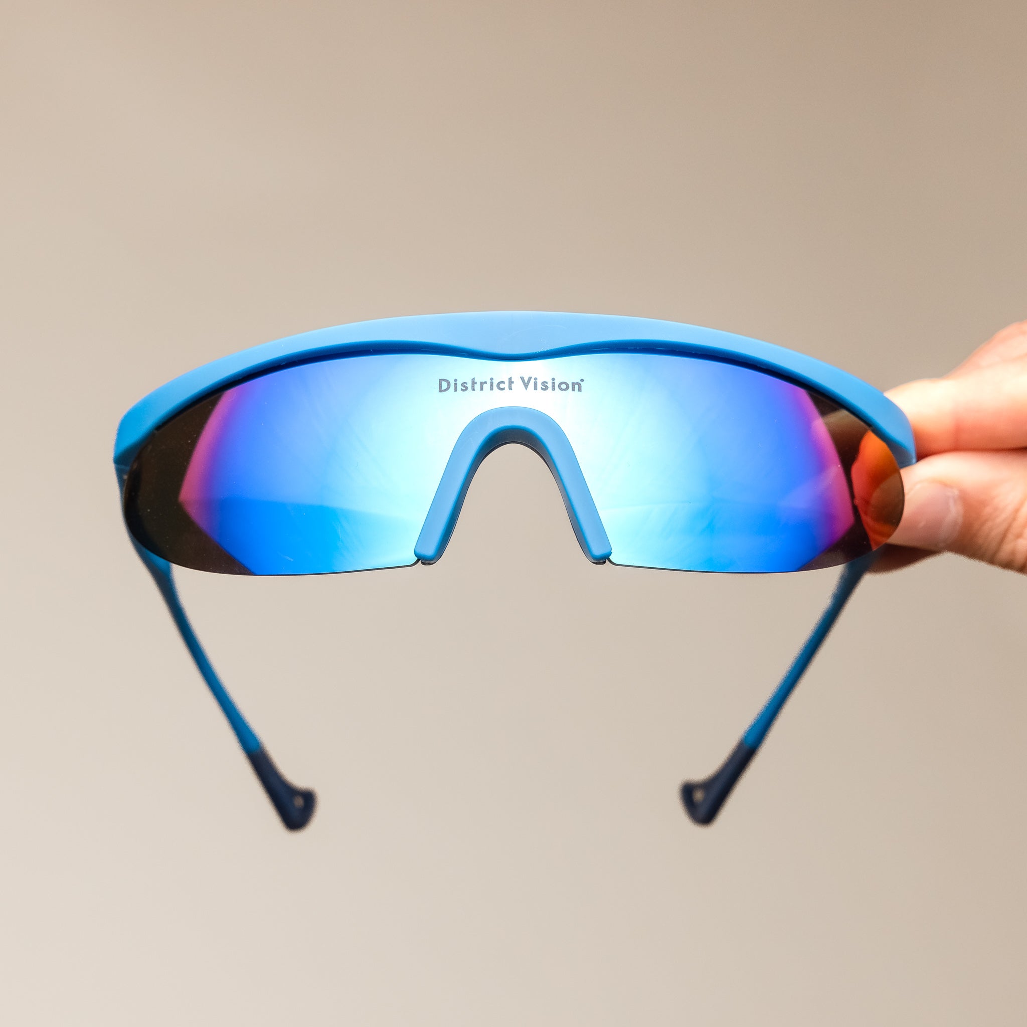 DVG005_BLU_IDG District Vision - Koharu Eclipse - Metallic Blue - D+ Aqua Mirror "district vision stockists" "district vision sale" "district vision best price"