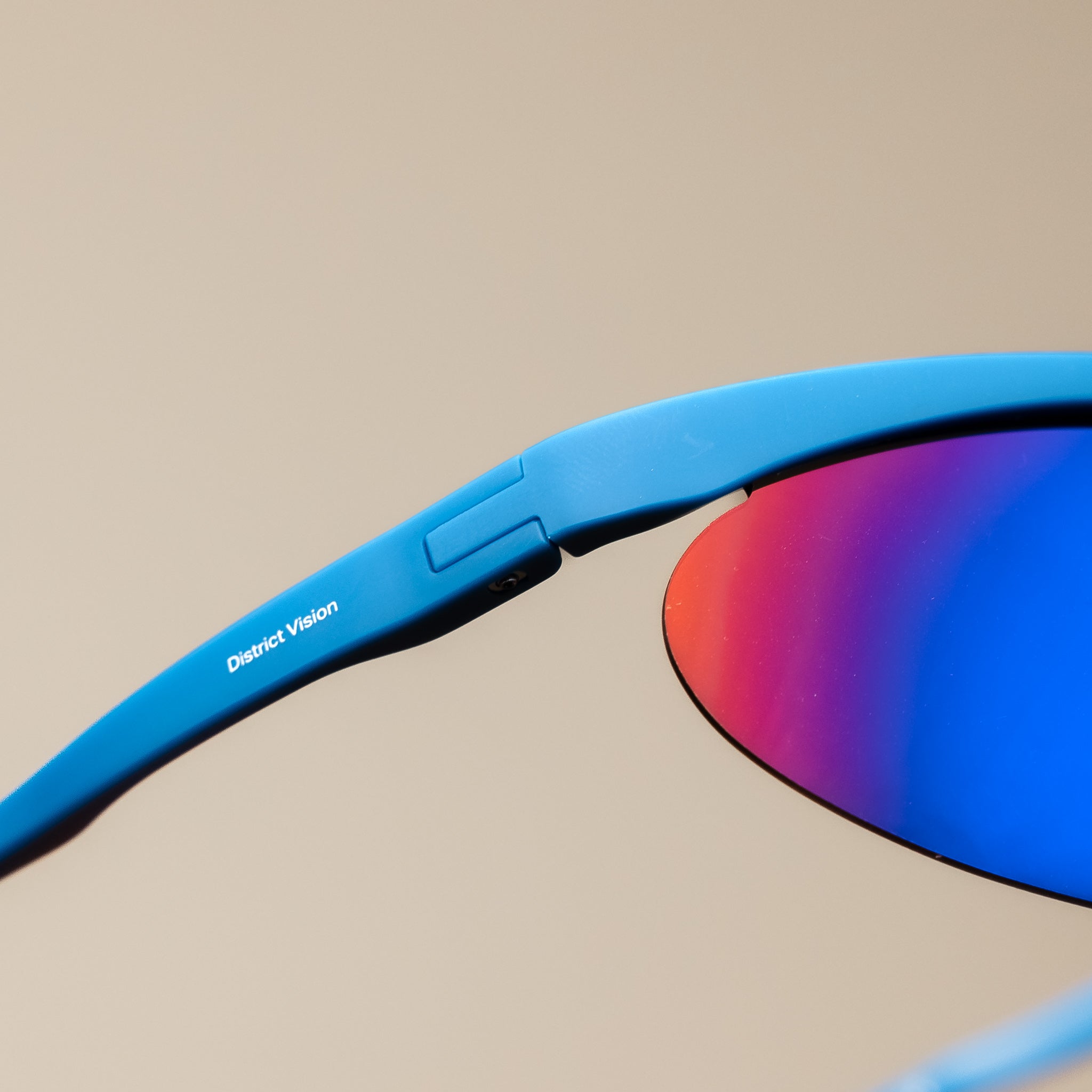DVG005_BLU_IDG District Vision - Koharu Eclipse - Metallic Blue - D+ Aqua Mirror