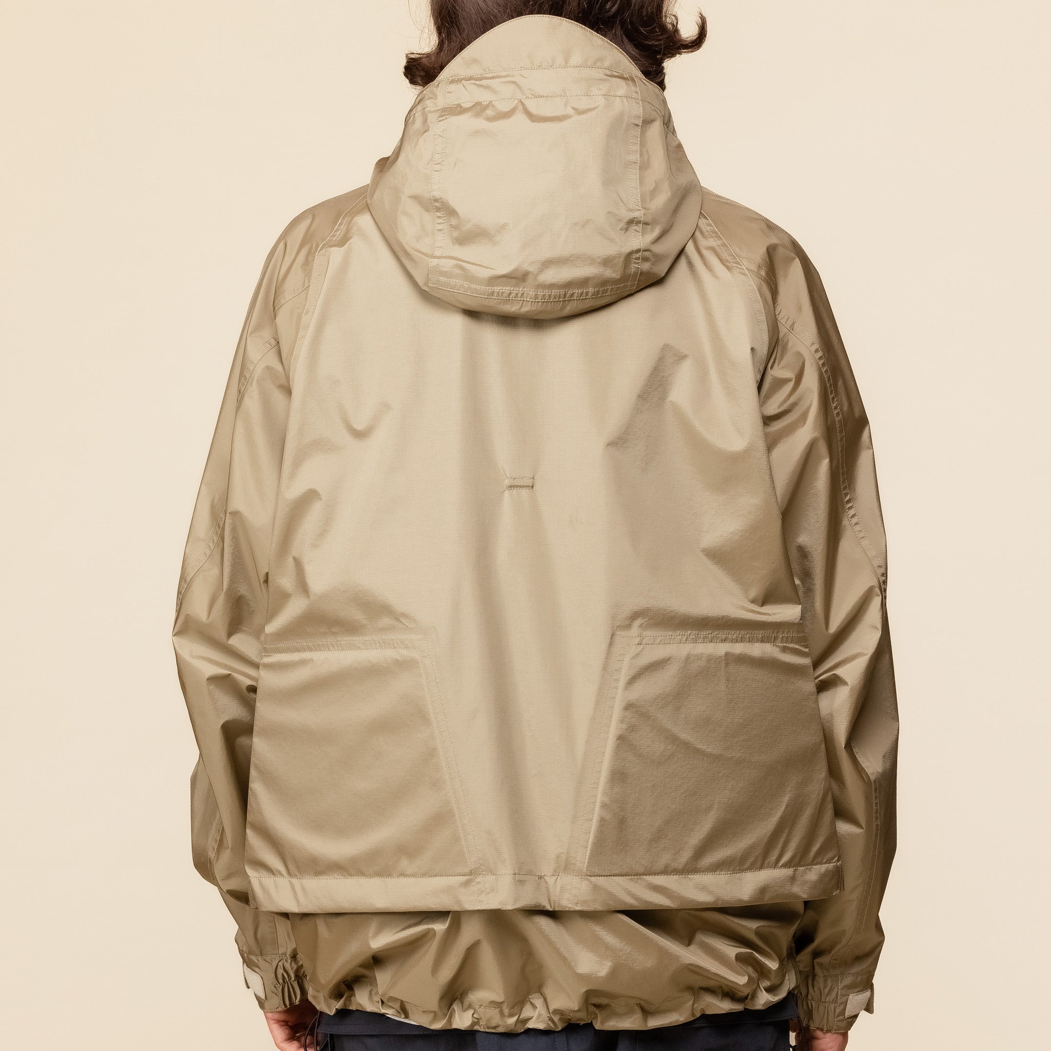 MW-JKT24103 Meanswhile - Air Circulation System Rain Jacket - Coyote