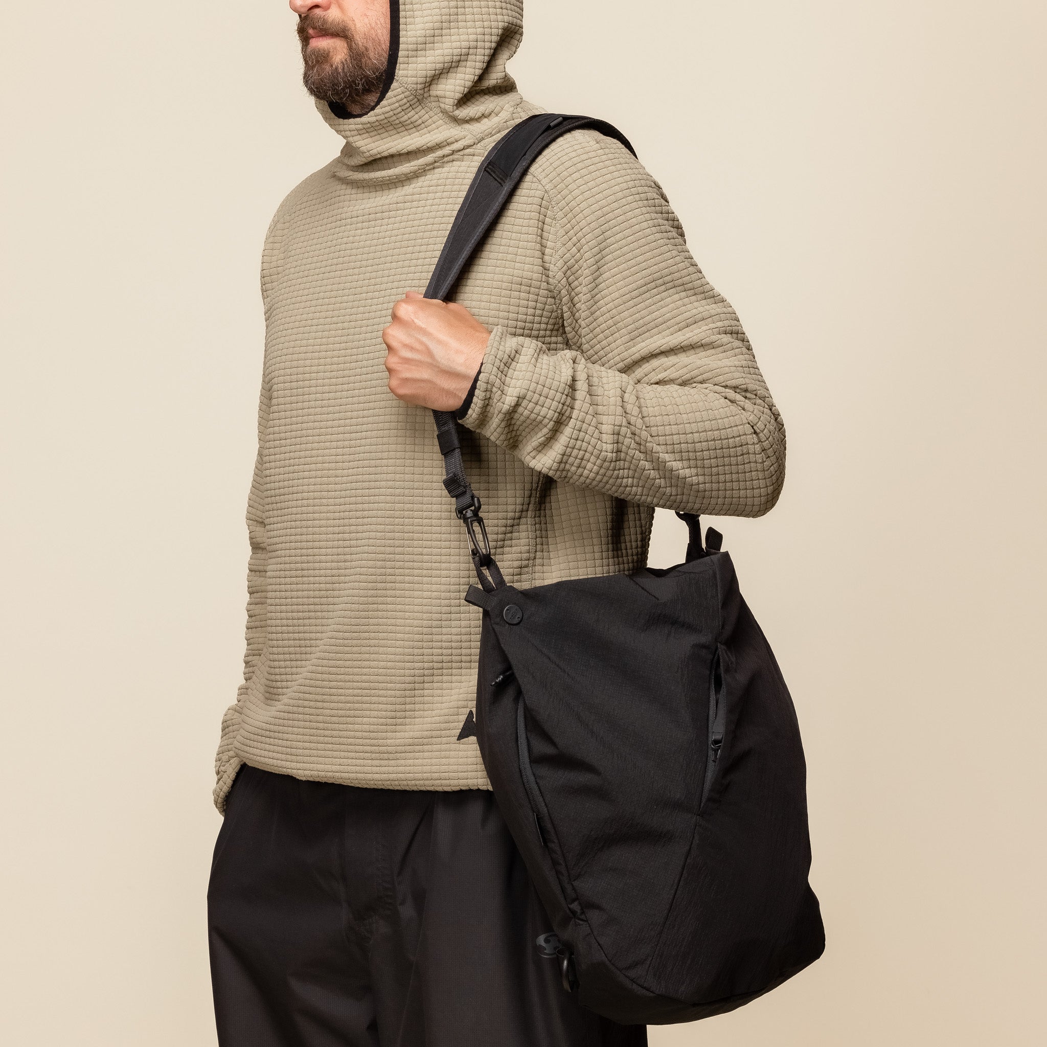 SEALSON - TE-S | ECOYA® 3-Way Messenger Bag - Black
