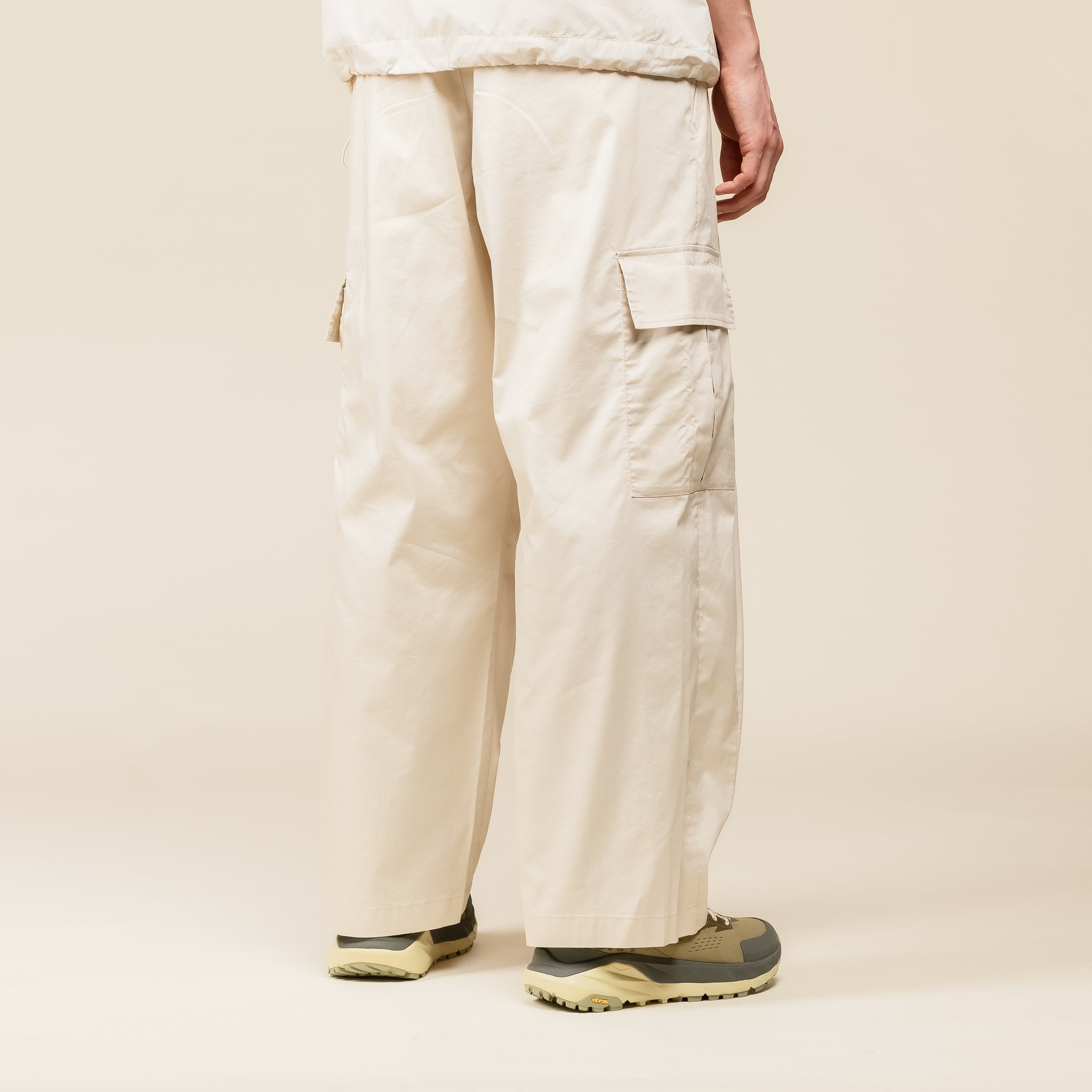 F/CE - Pigment Dyed Cargo Trousers - Ecru