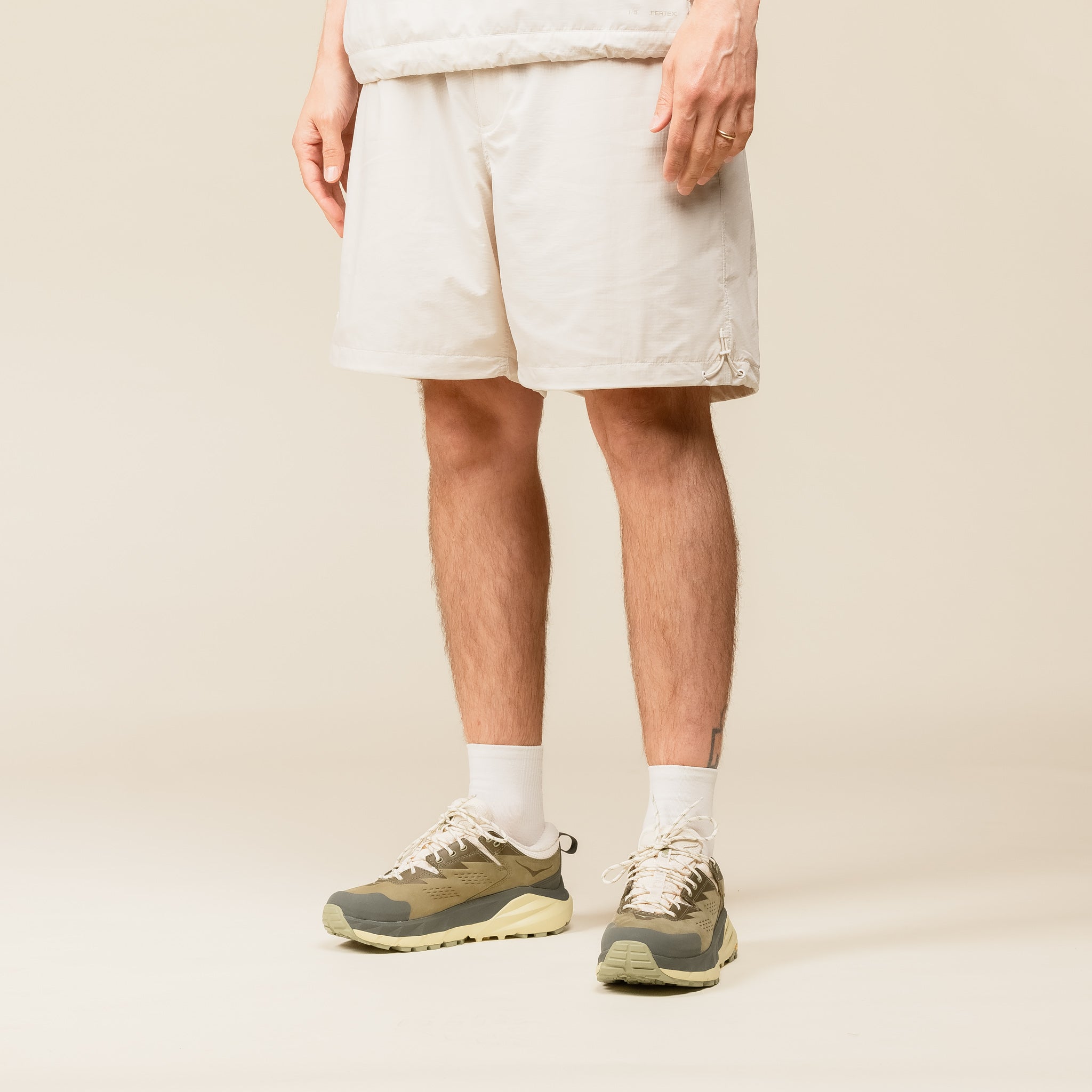 F/CE - Pertex Lightweight Festival Shorts - Ecru