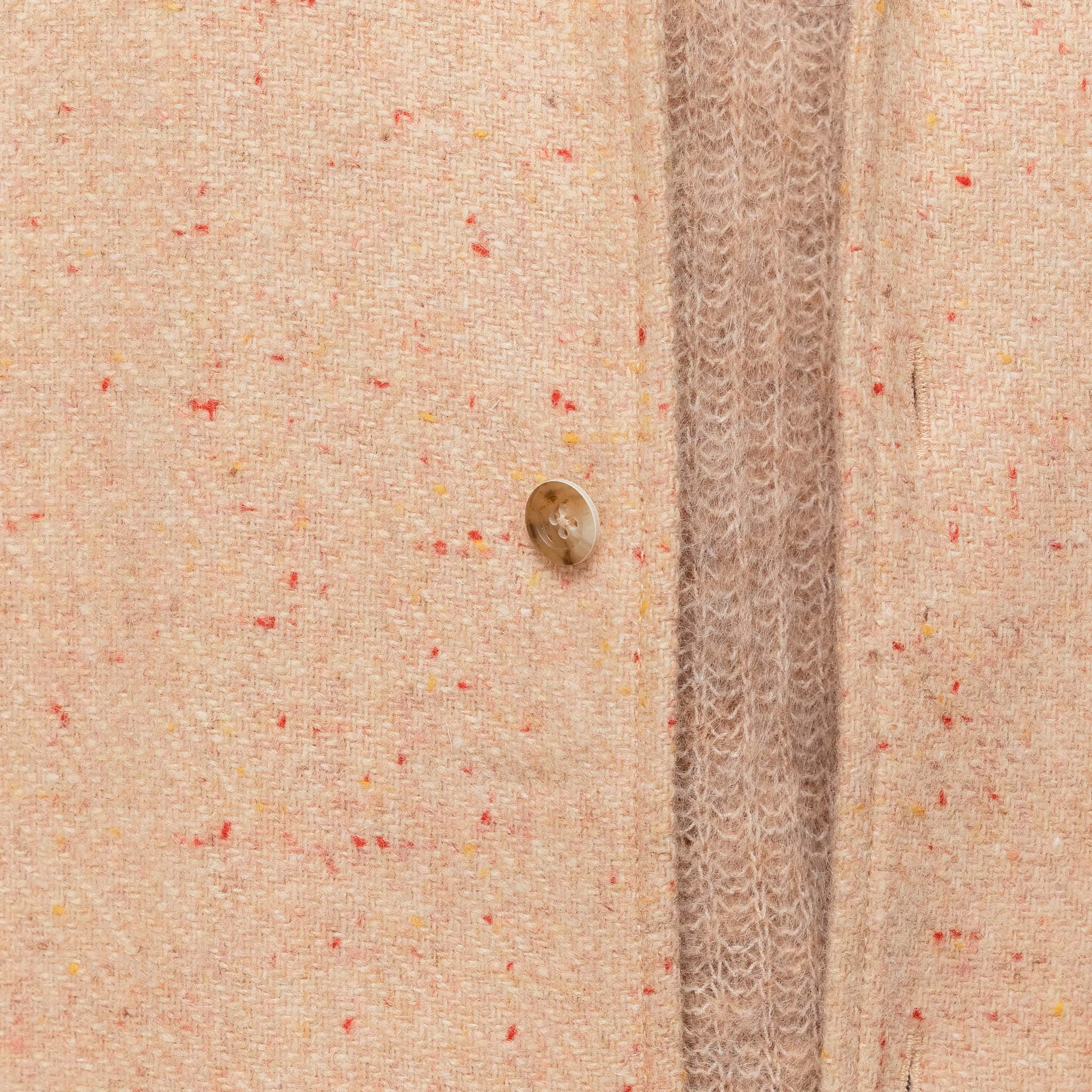 Merely Made - Premium Colour Nap Tweed Coach Jacket - Nap Beige