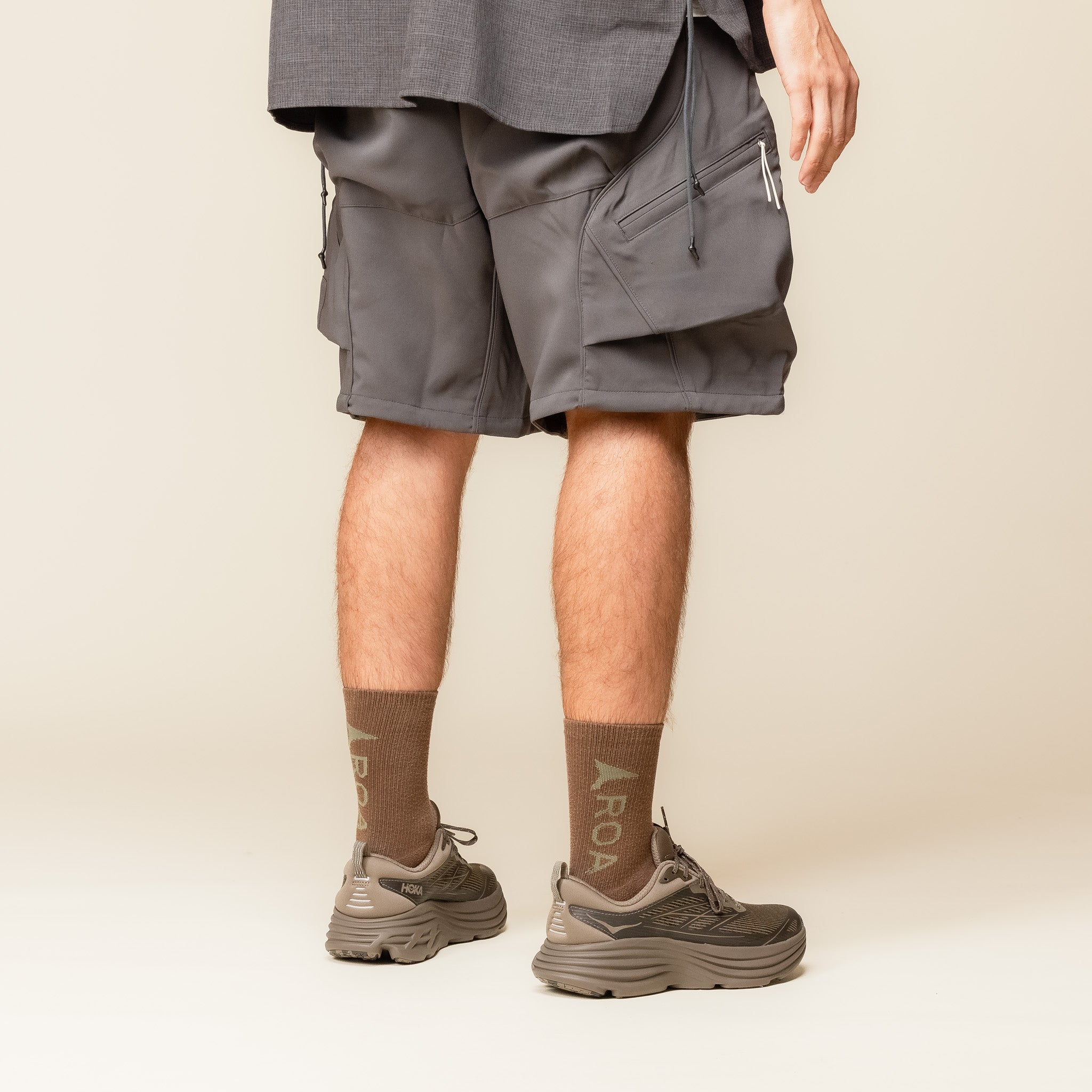 GOOPiMADE - P01-M “Asymptotic” Utility Shorts - Iron