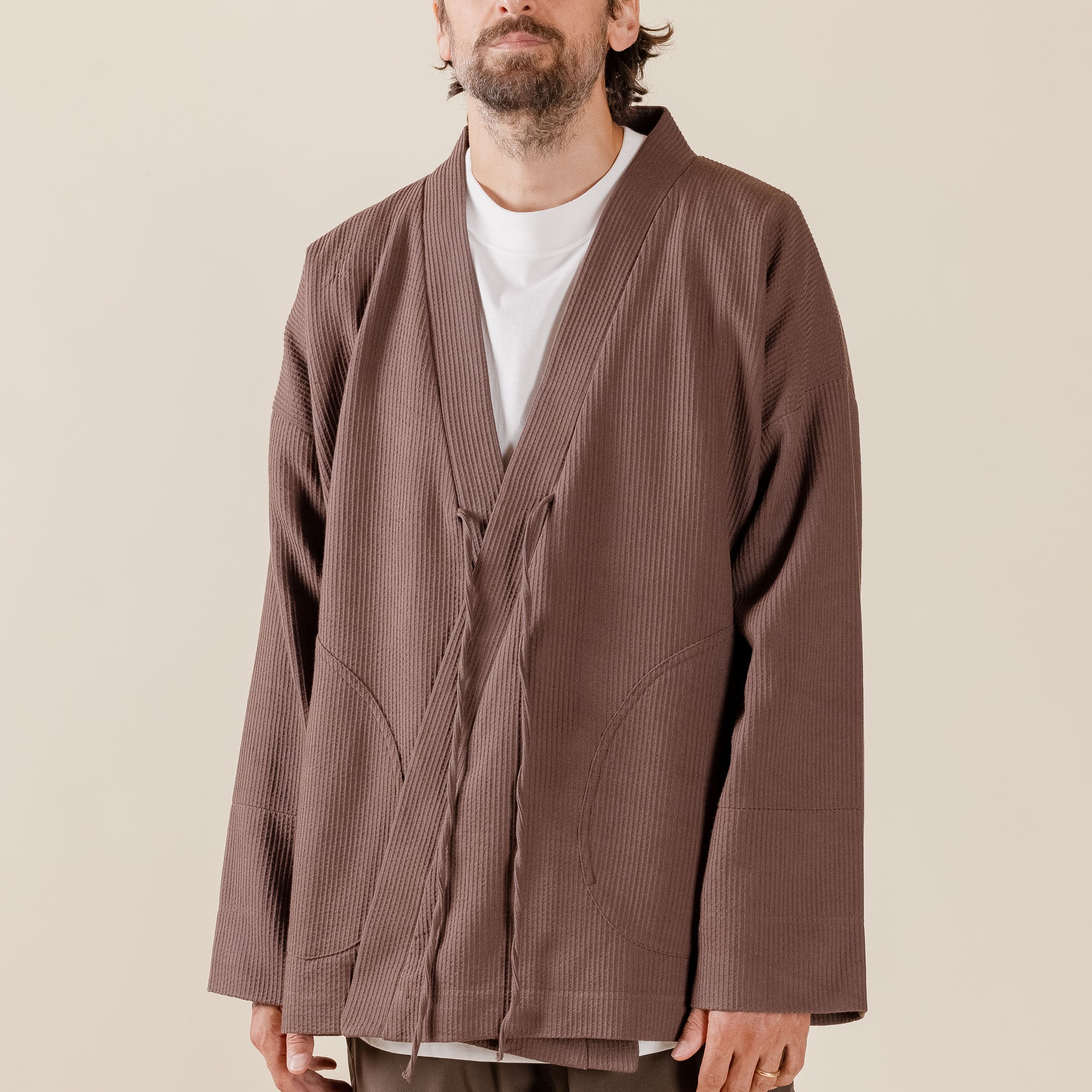 Satta - Kimono Jacket - Brick "satta clothing" "satta stockists" "satta sale"