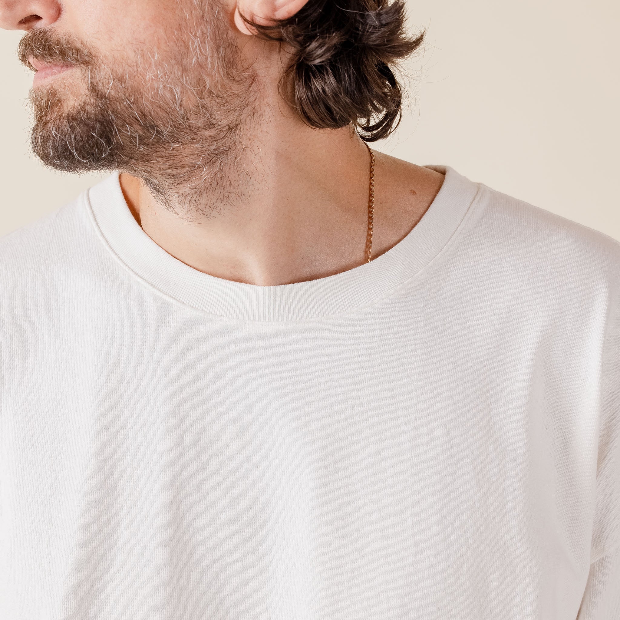 CMF Comfy Outdoor Garment - AW23 Heavy Cotton Long Sleeve T-Shirt - White