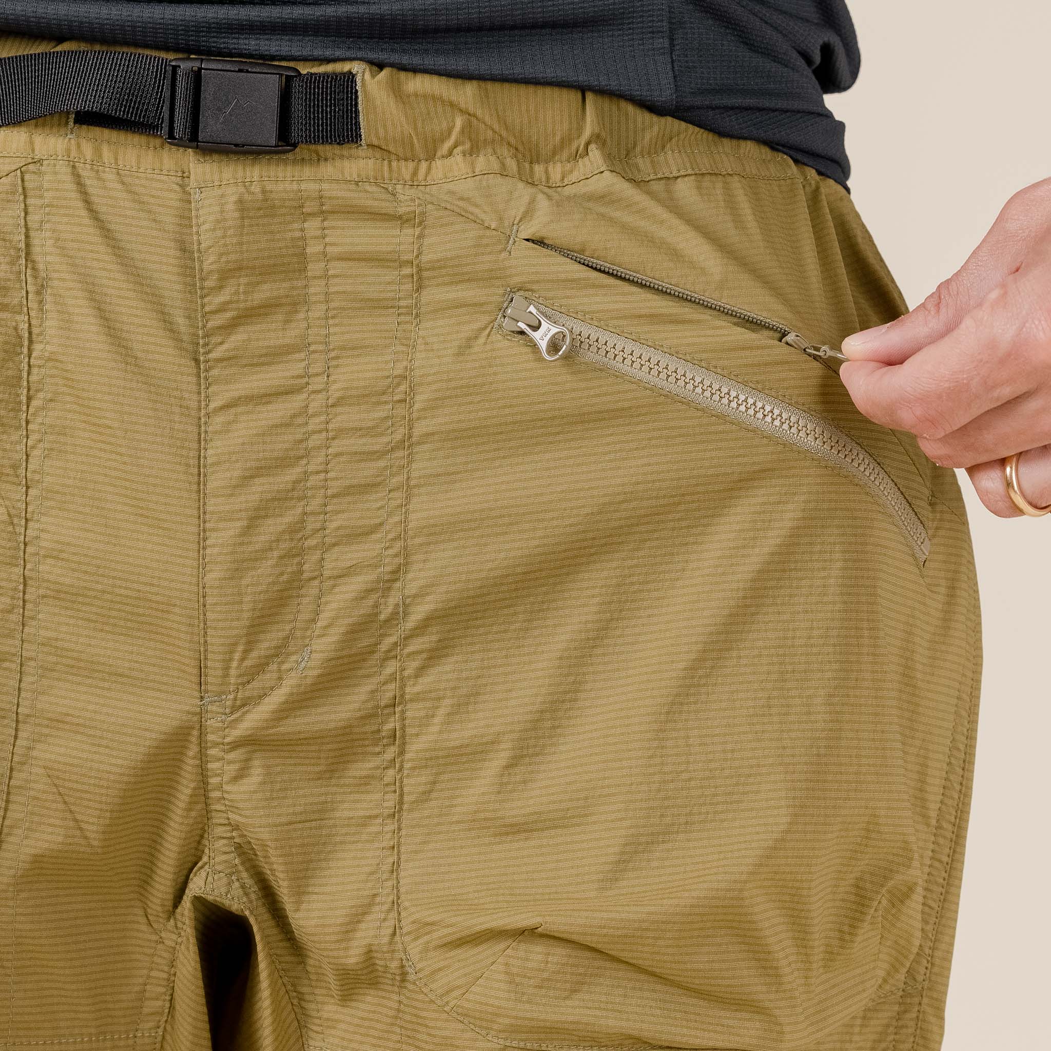CAYL "Climb As You Love" - Light Double Pocket Pants - Dark Moss Green "cayl stockists" "climb as you love" "cayl korea" "cayl stockists uk" "cayl sale"