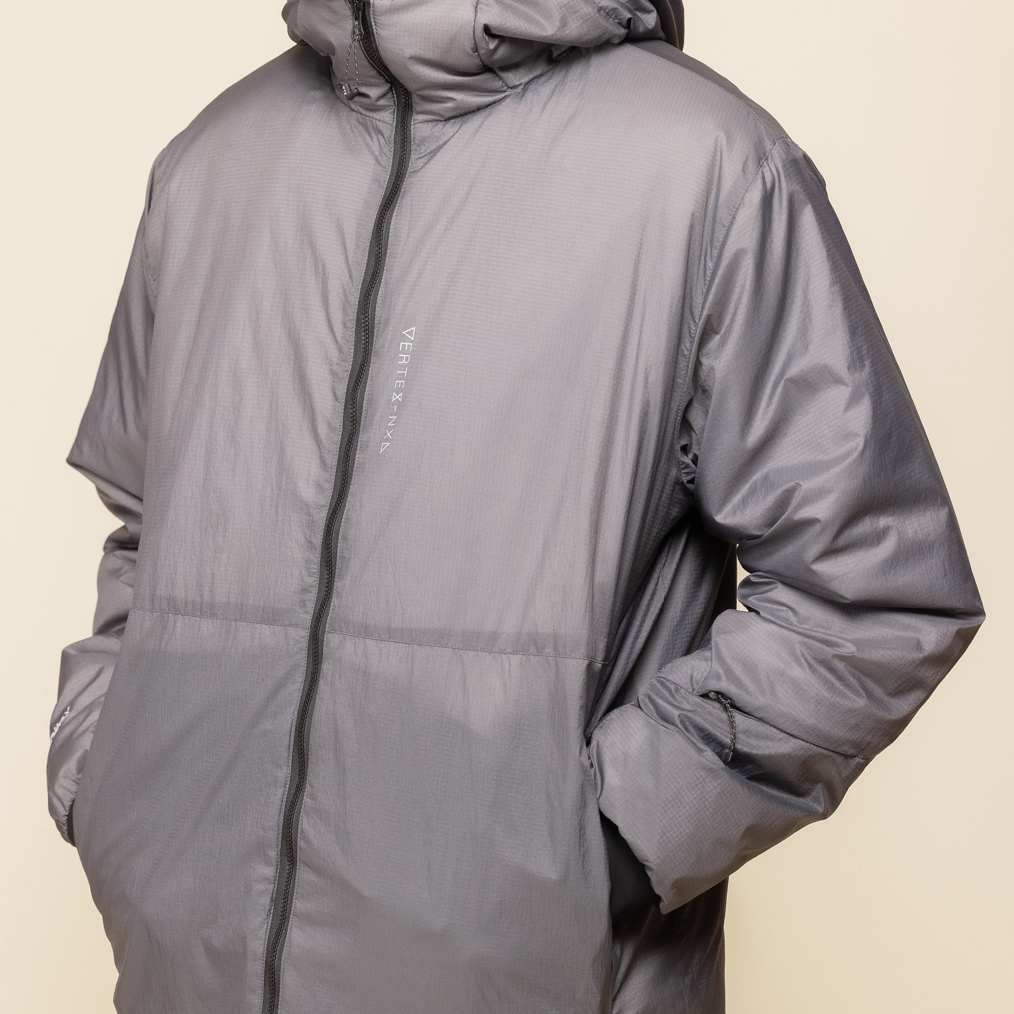 Vertex-NXL - Primaloft Inner HD Jacket - Grey "dimito positive mind" "dimito vertex-nxl" "vertex stockists" "dimito stockists"