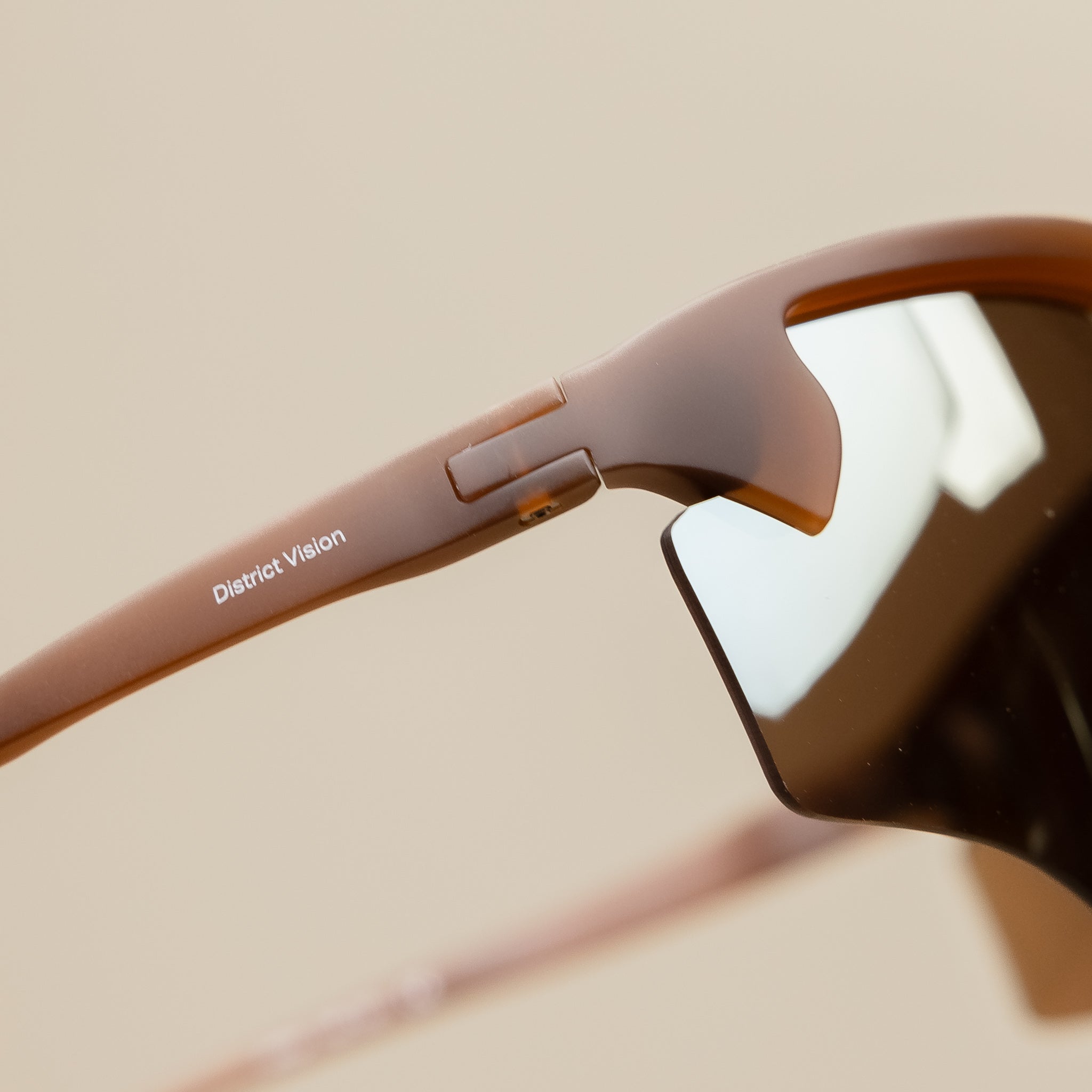 District Vision - Junya Racer - Cedar D+ Fire Mirror
