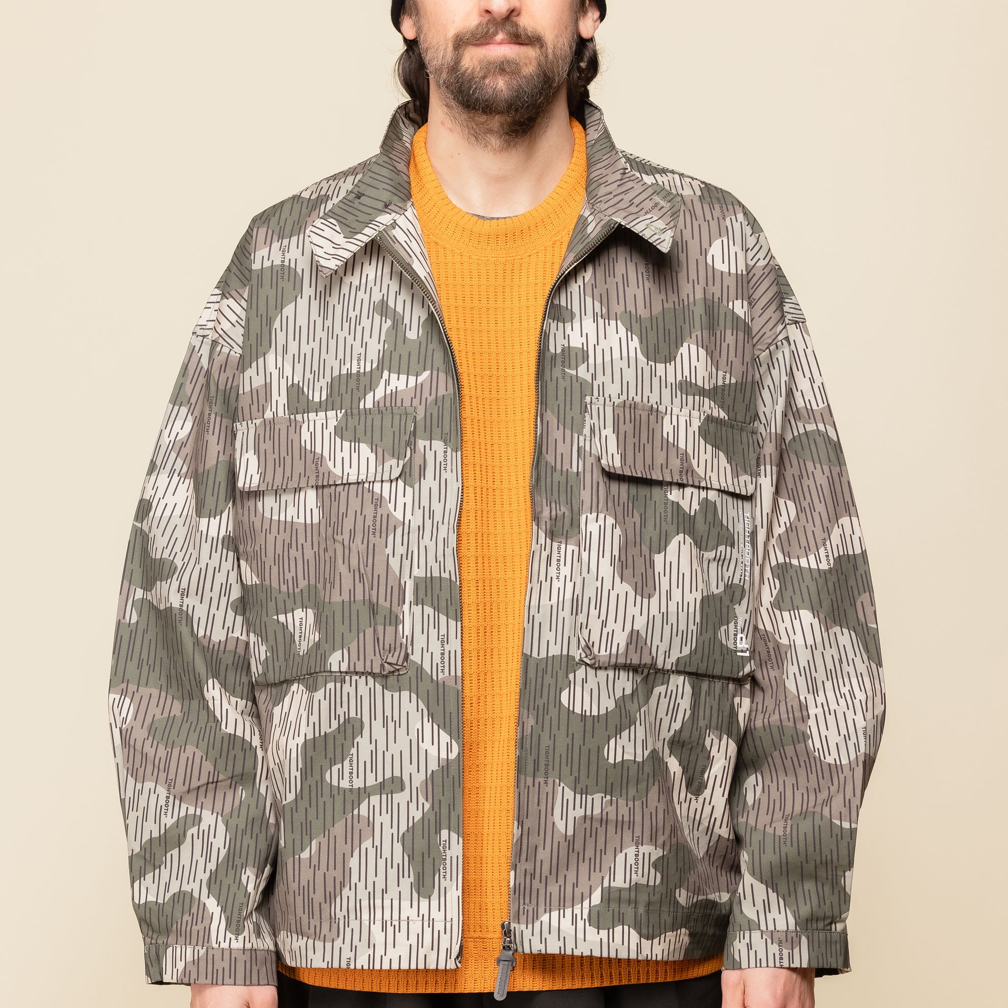 Tightbooth - Rain Camo BDU Jacket - Rain Camo "tightbooth stockists" "tightbooth Japan"