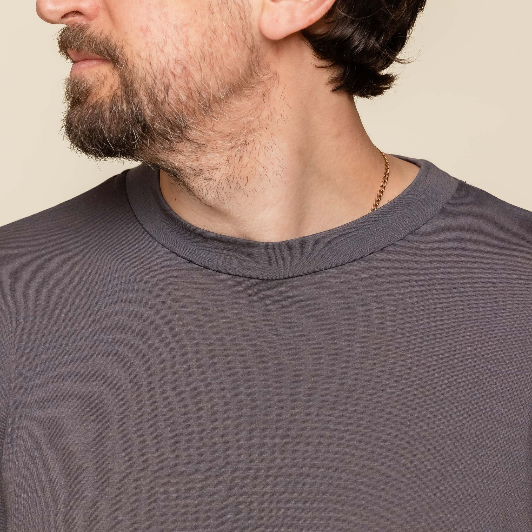 Gnuhr - Creeper Crew Merino Sweater - Magnet