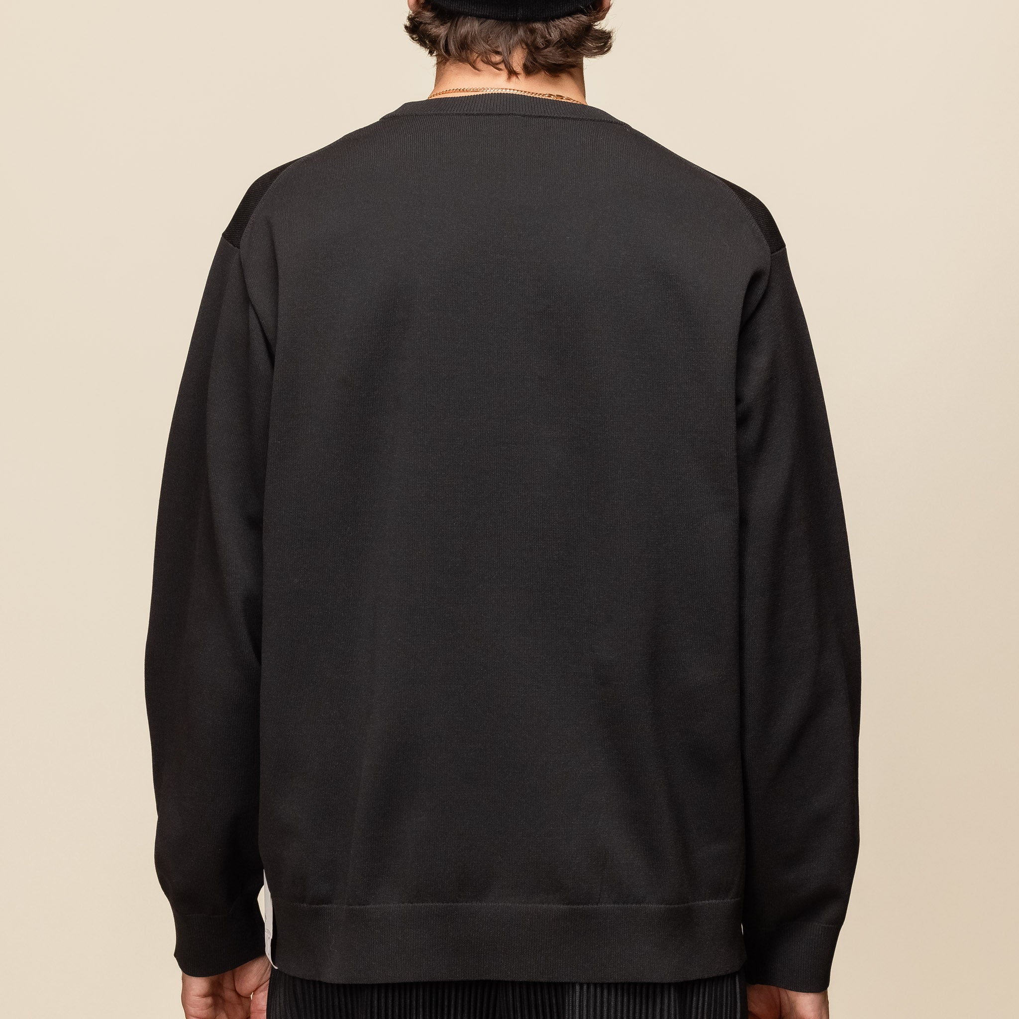Descente IO - Knitted Sweater - Black DU4FSWI1MU