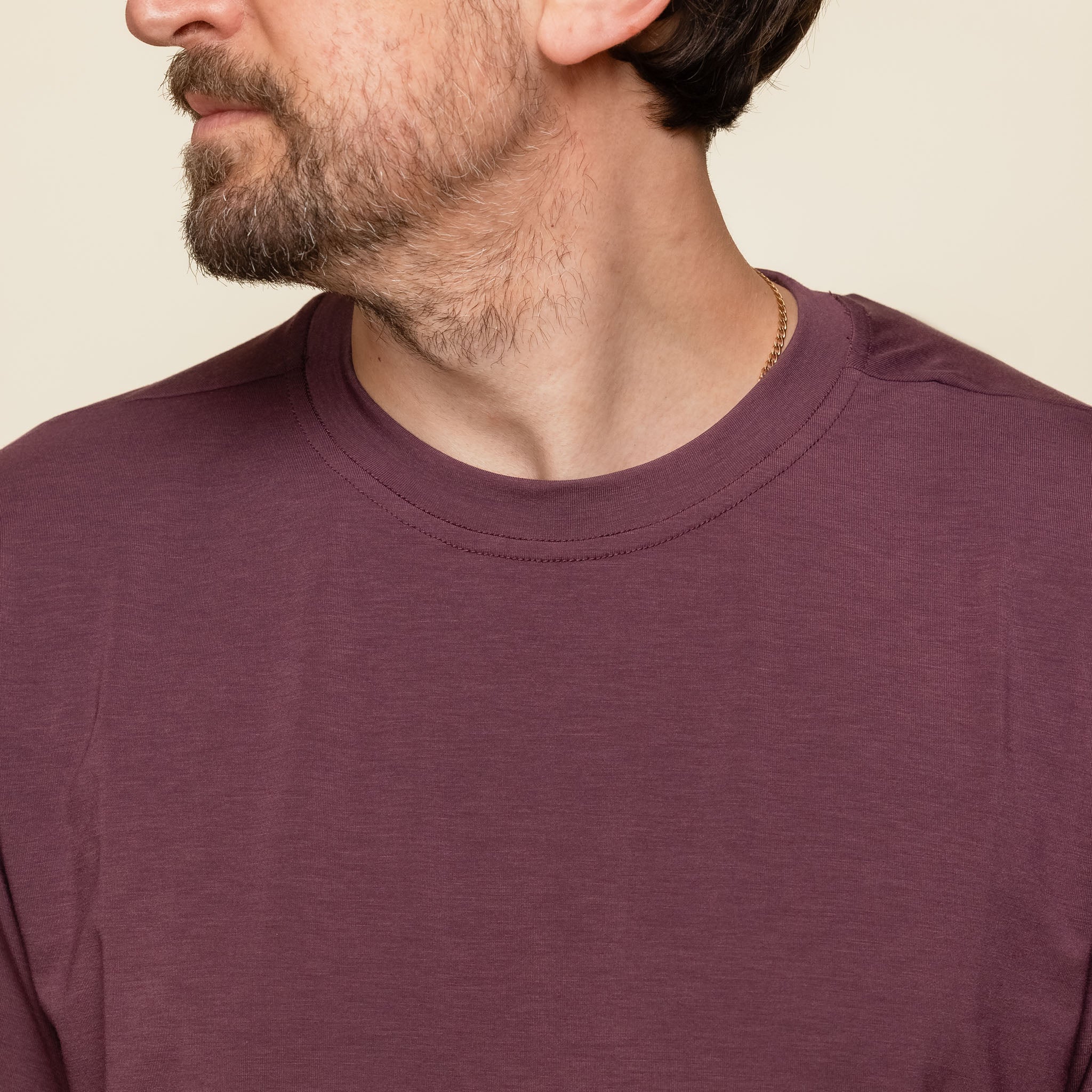 Goldwin - Polartec Delta T-Shirt - Mauve Wine GM65106