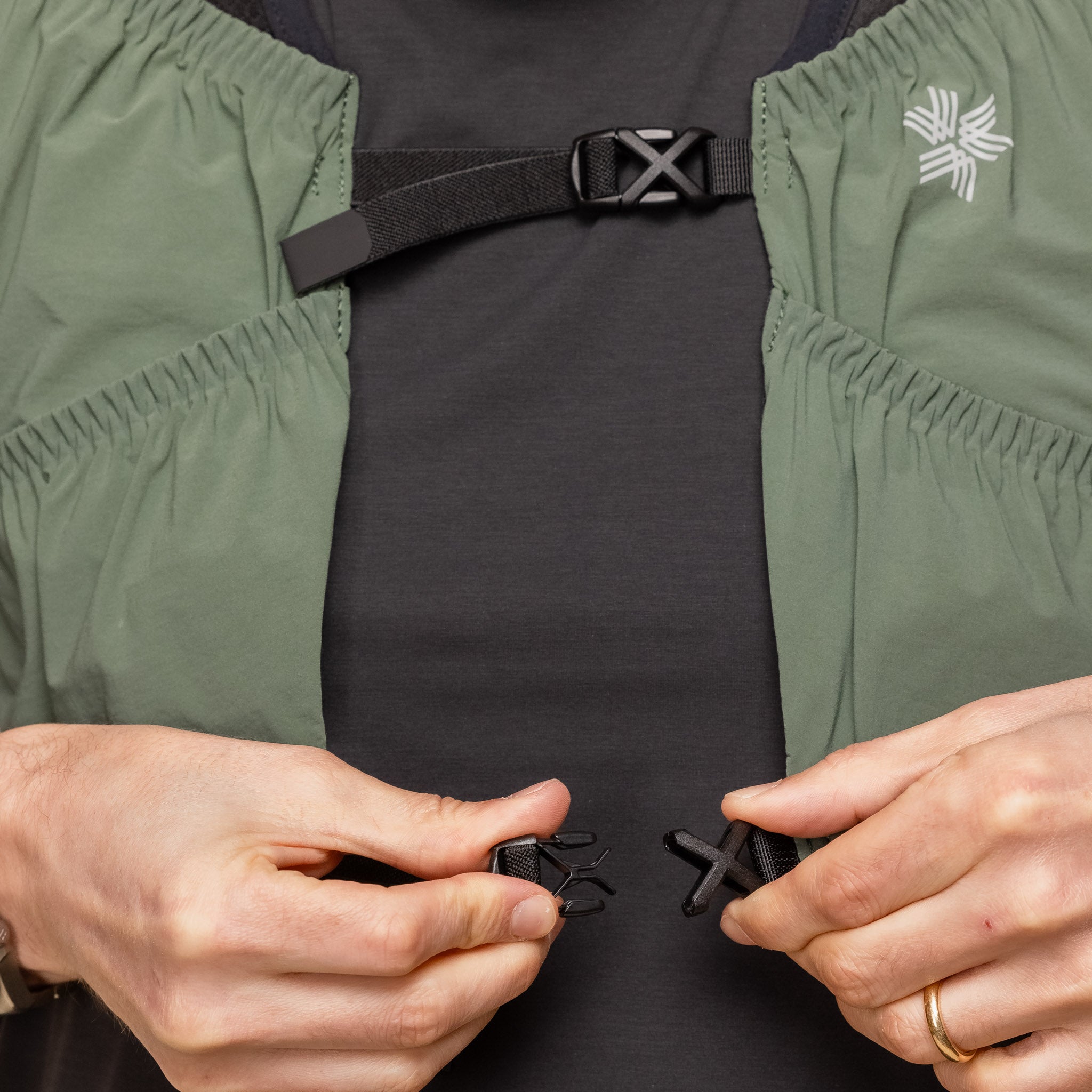 Goldwin - Star Trail Vest - Marinwood Green GM95181