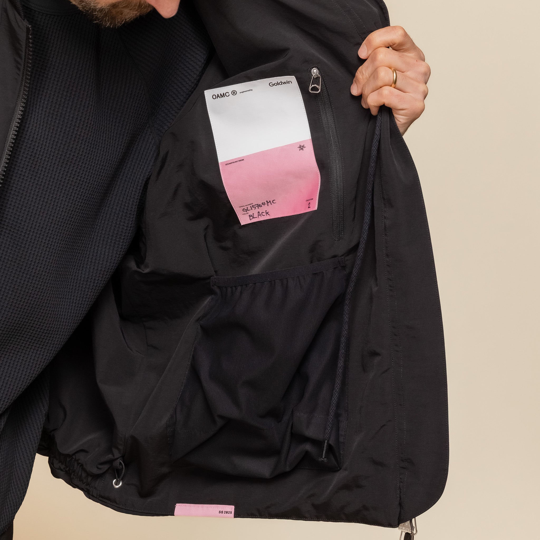 Goldwin x OAMC - Flight Jacket - Black GL15704MC