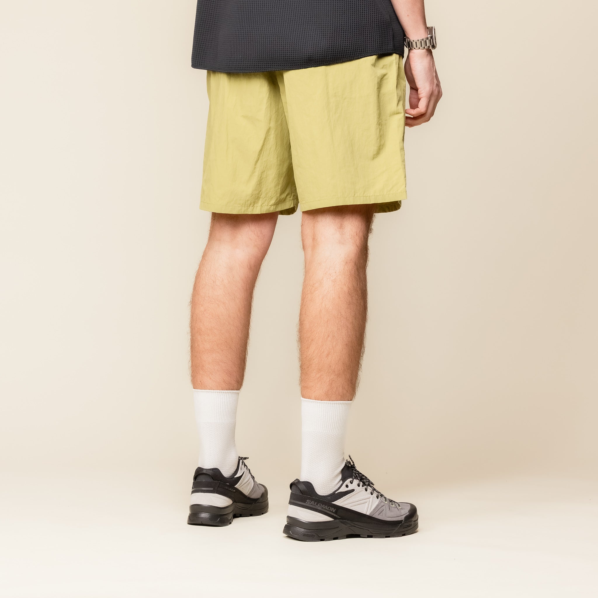 Goldwin - Nylon Shorts - Acid Oil (Yellow) GL75185