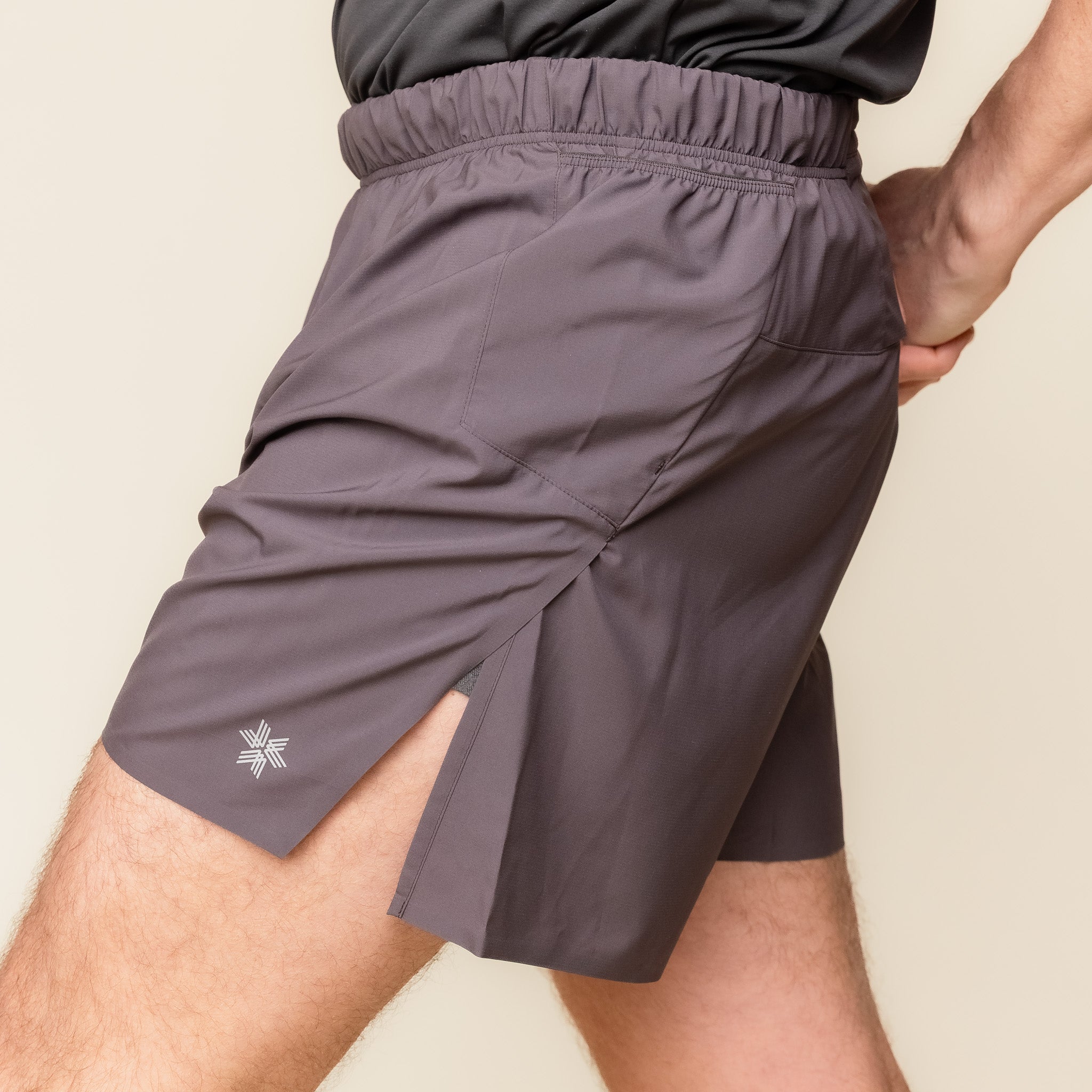 Goldwin - Breathable Active Shorts - Midnight Plum
