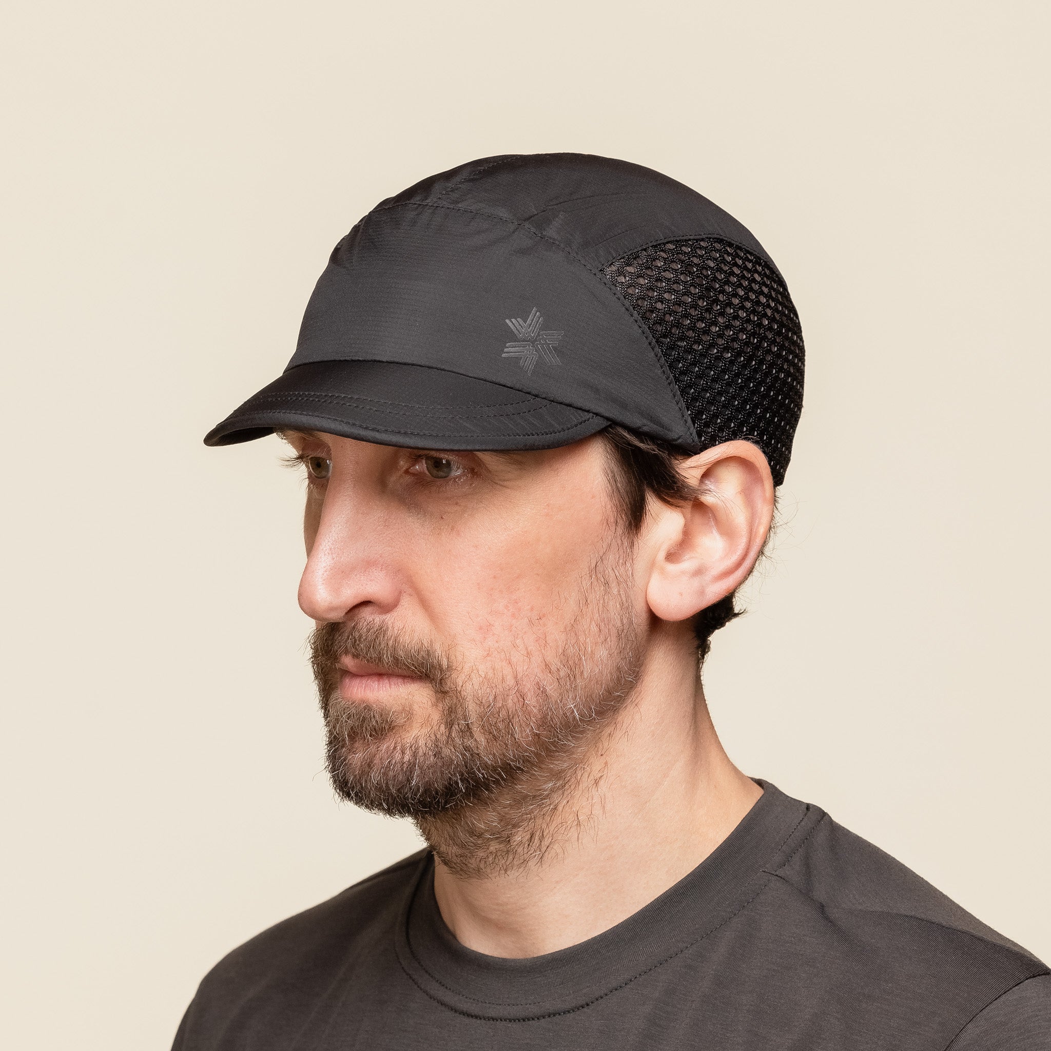 Goldwin - Compact Run Mesh Cap - Black GM95191