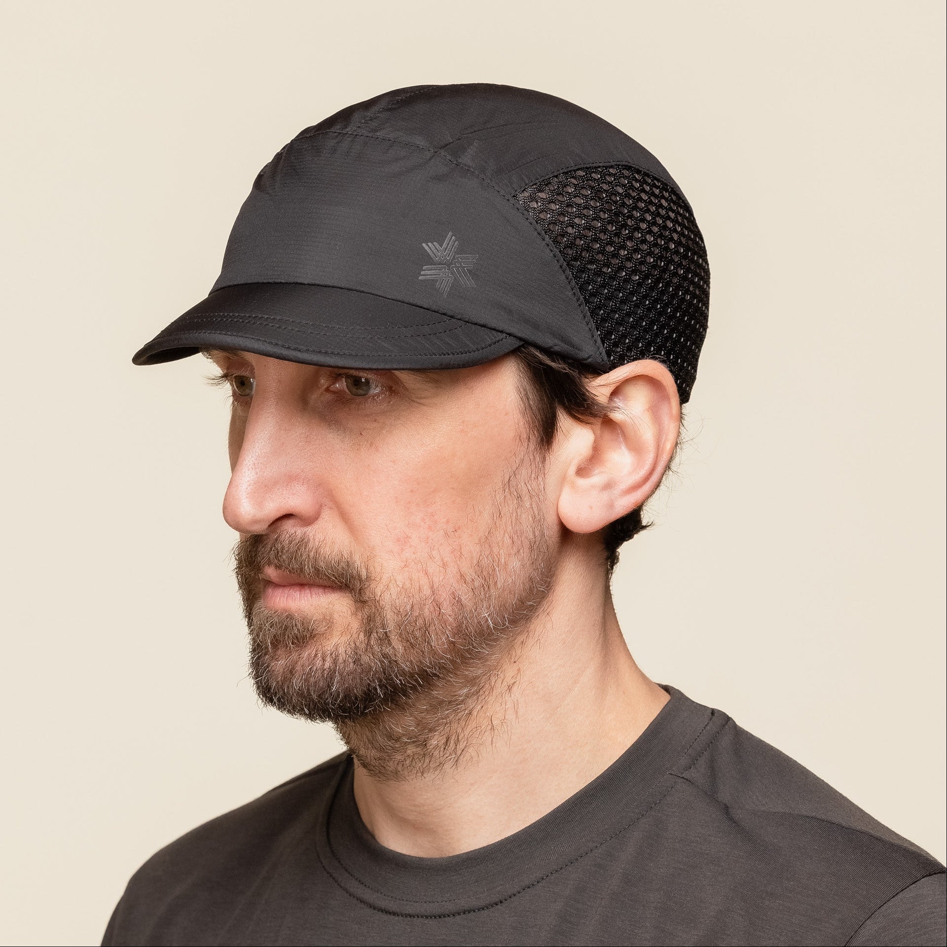 Goldwin - Compact Run Mesh Cap - Black GM95191