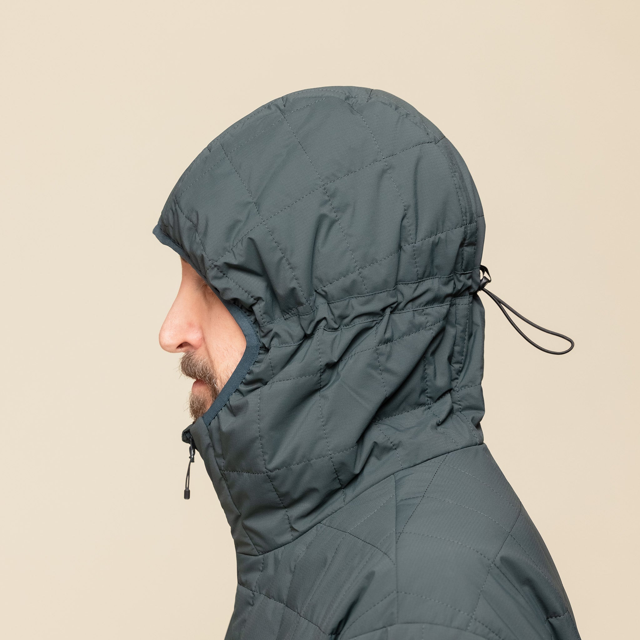 CAYL "Climb As You Love" - Nylon Insulation Jacket 2 - Dark Green Edit alt text
