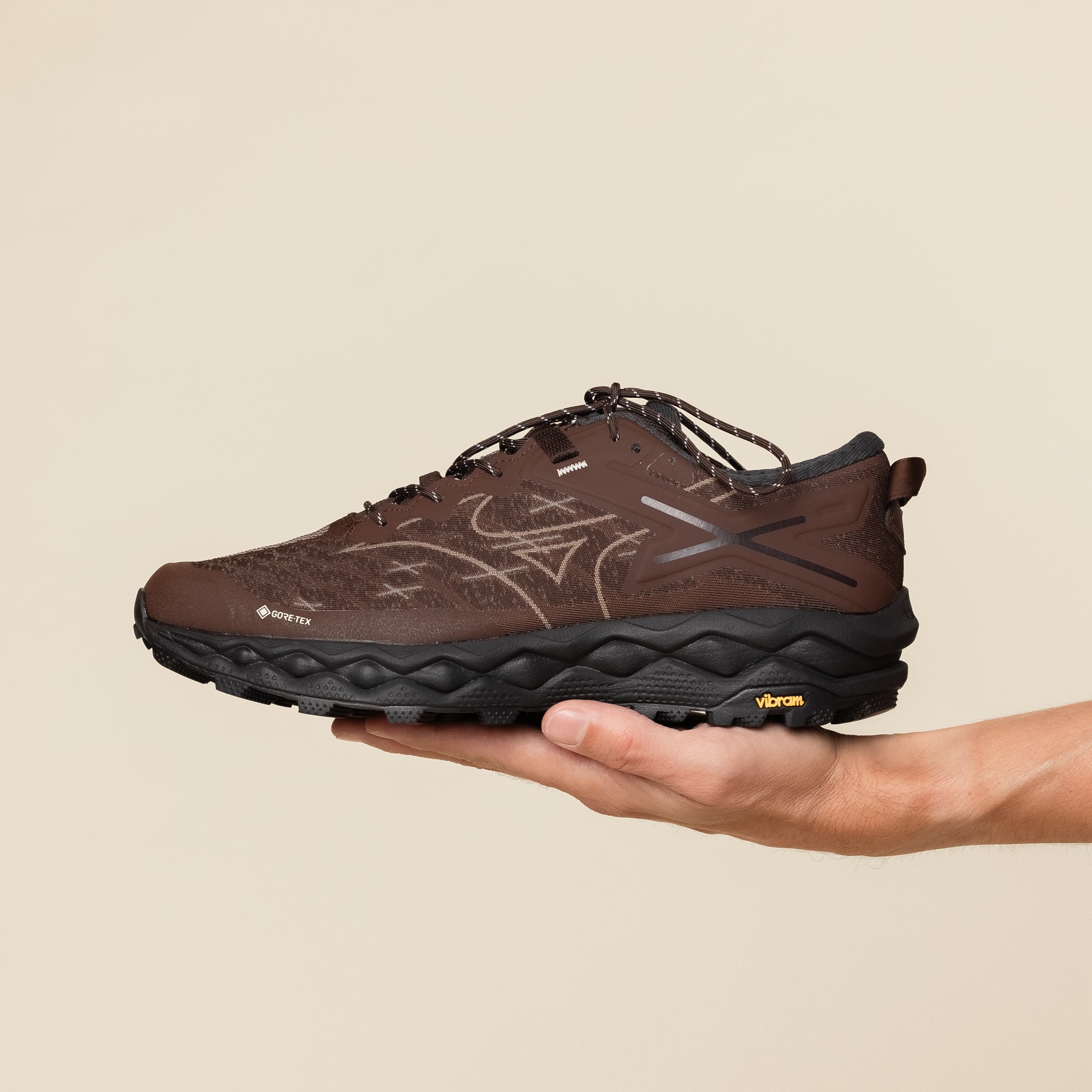Mizuno - Wave Mujin LS Gore-Tex - Mole / Chicory Coffee / Tortoise S