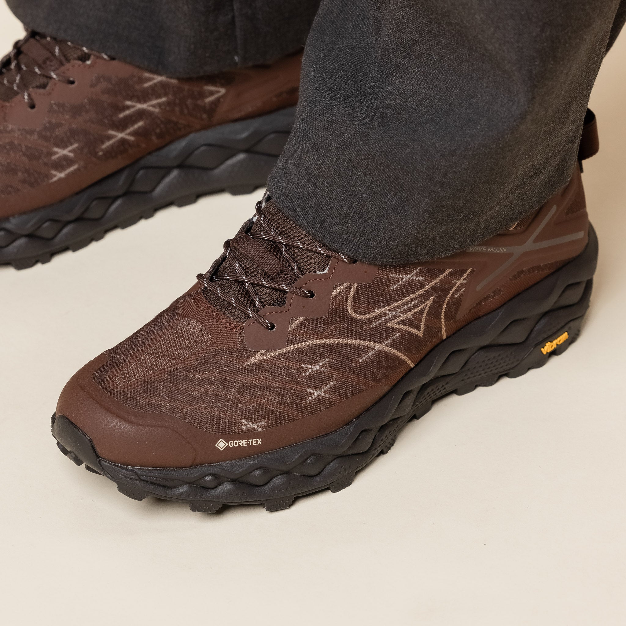 Mizuno - Wave Mujin LS Gore-Tex - Mole / Chicory Coffee / Tortoise S