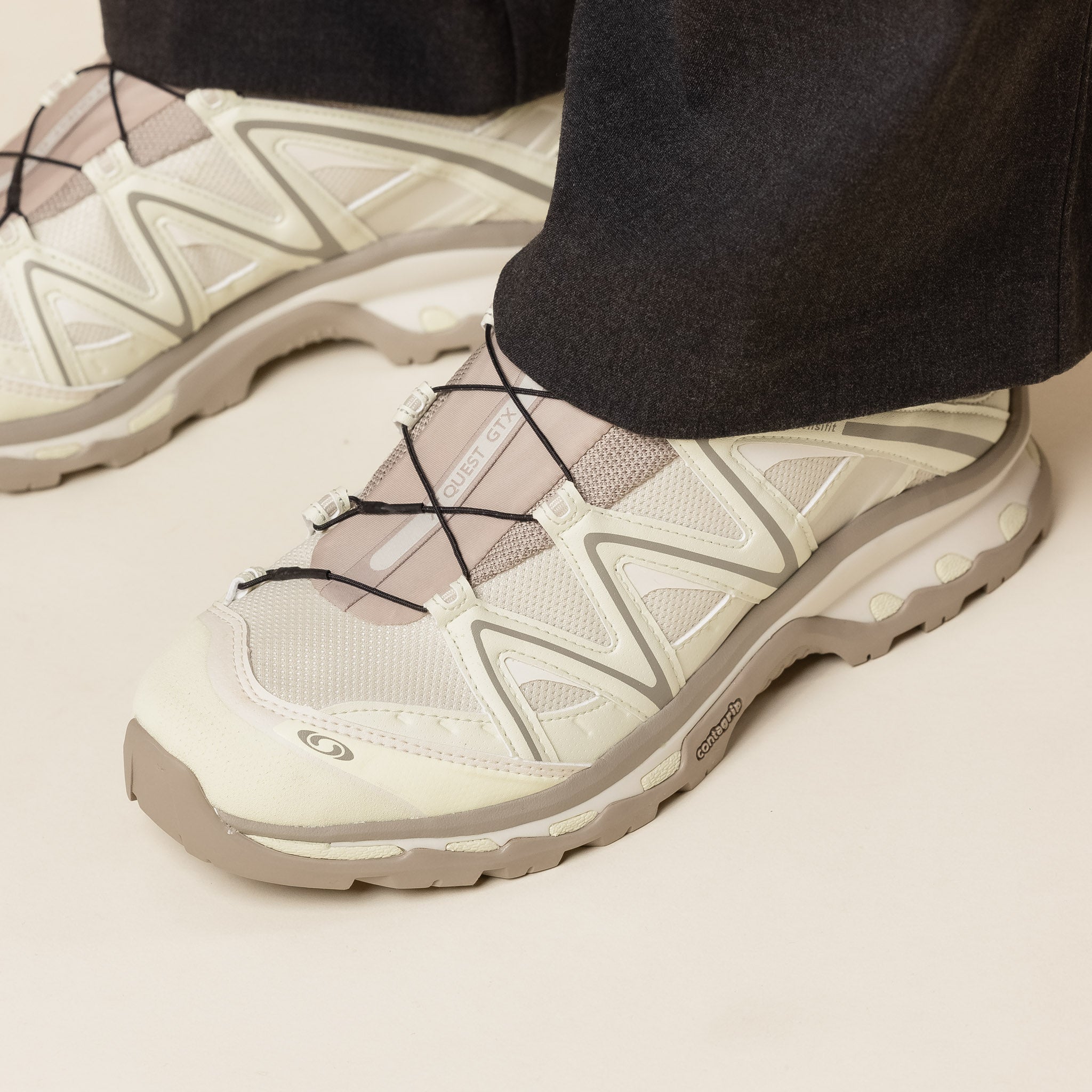 Salomon S-Lab - XT Quest Gore-Tex - Almond Milk / Aloe / Vinka