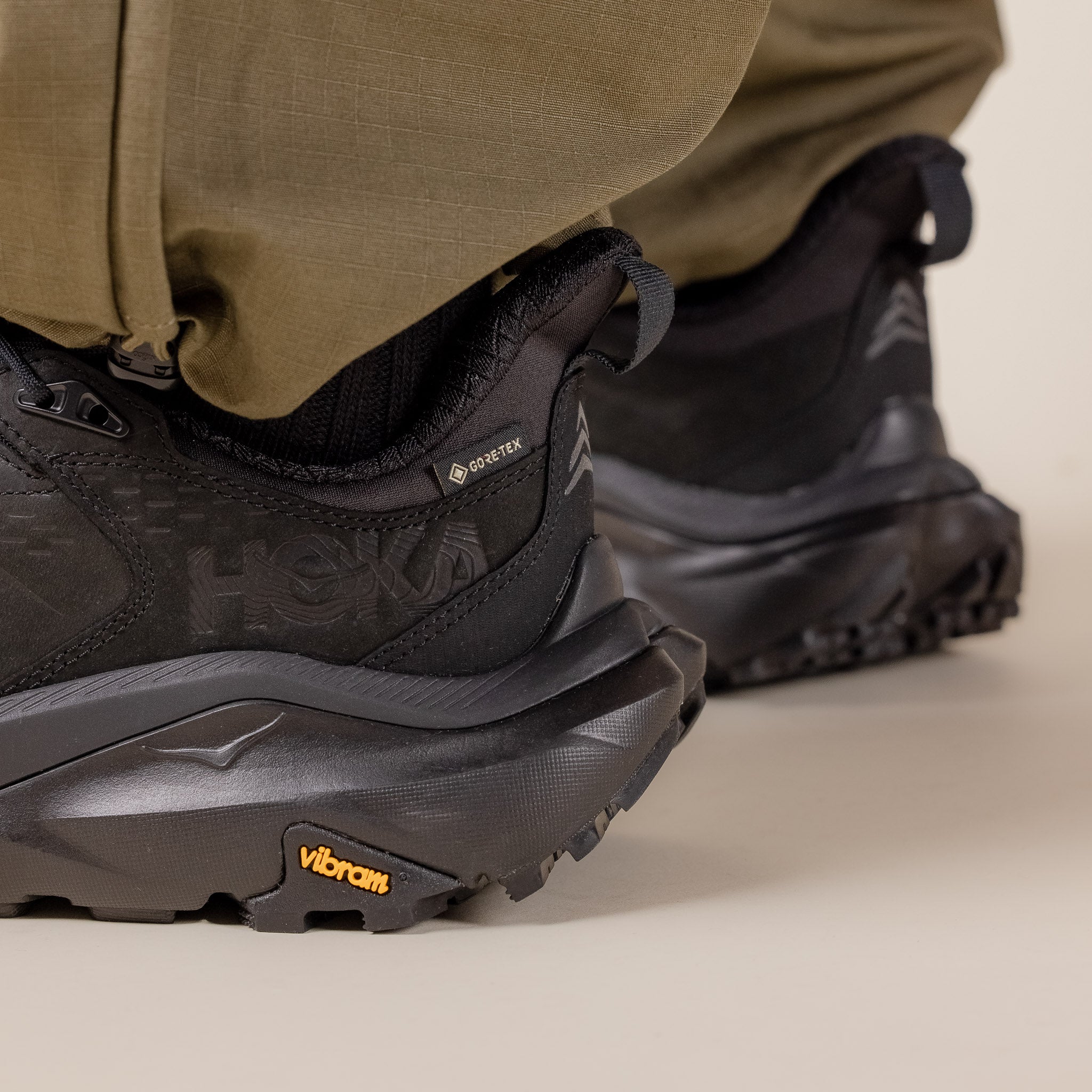 Hoka - Kaha 2 Low GORE-TEX Hiking Shoe - Black Item No. 1123190 "hoka stockist Manchester" "Hoka Kaha 2 low" "hoka best price"