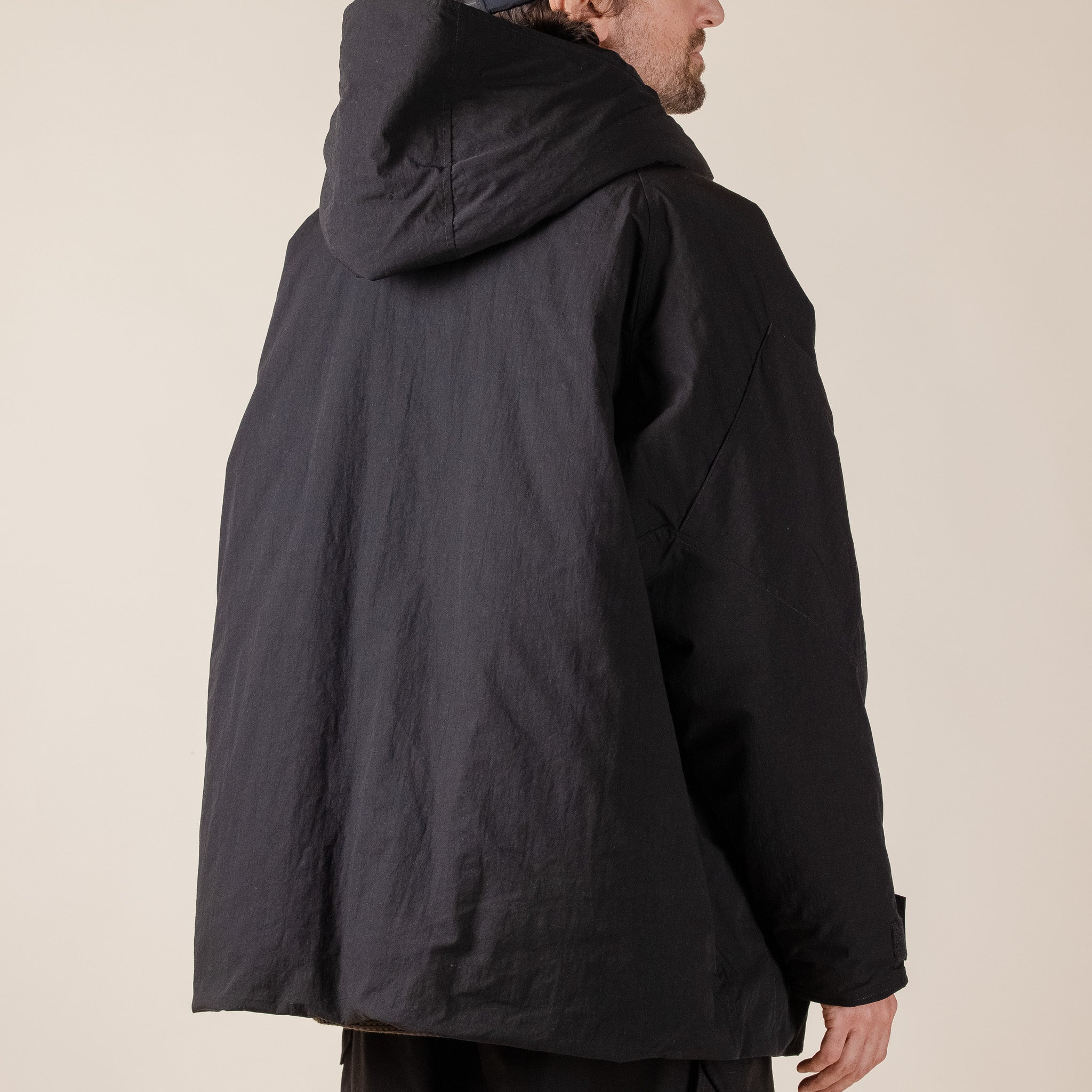 Poliquant - E.C.W.C.S. Hooded Field Jacket - Black