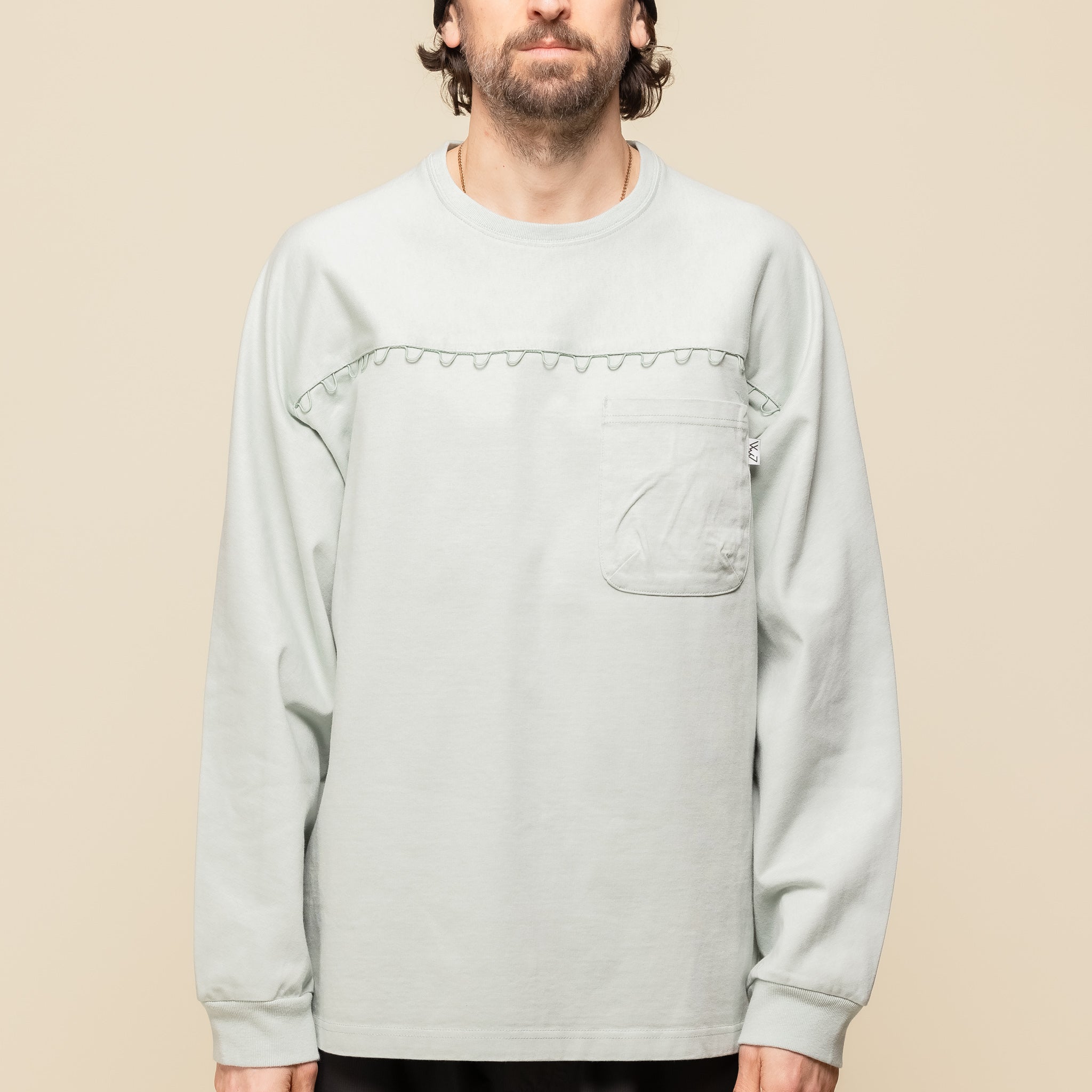CMF Comfy Outdoor Garment - Heavy Cotton Cord L/S T-Shirt - Light Khaki