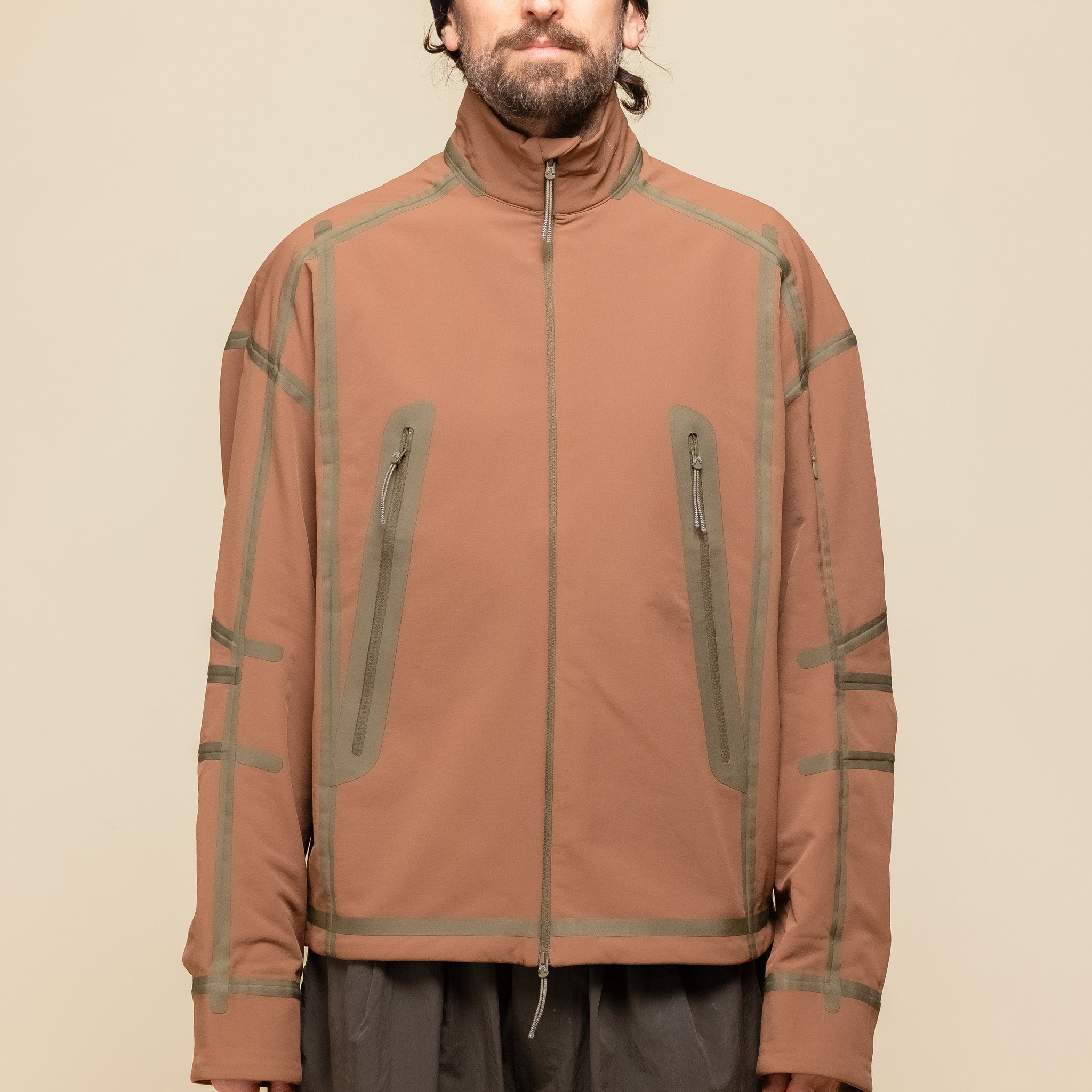 RBMW005OT03 Roa Hiking - Softshell Jacket - Brown