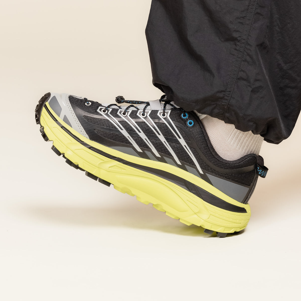 HOKA - Mafate Three2 - Black / HOKA Citrus | T.T.O.O