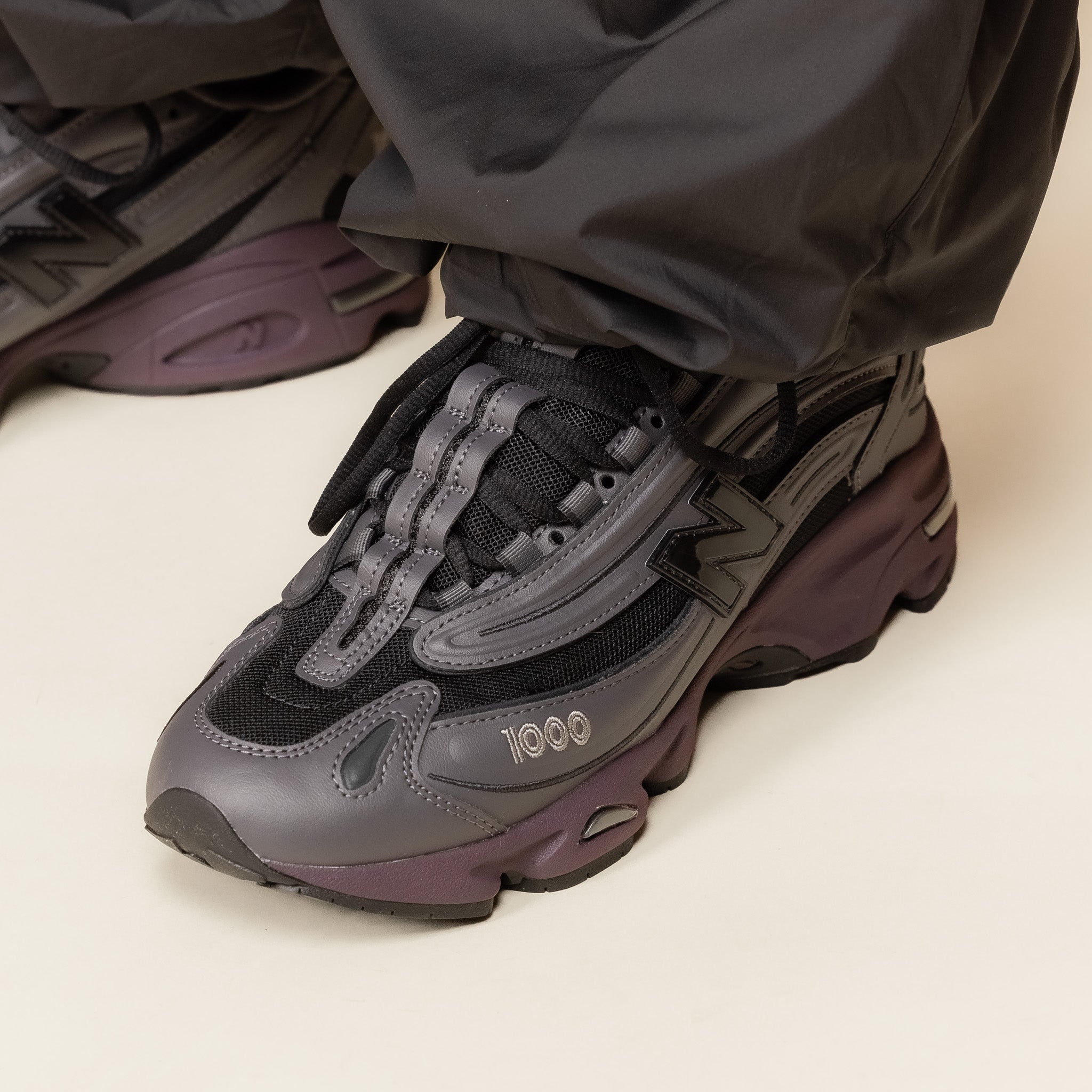 New Balance - M1000 Shoes - Magnet Plum Brown M1000EB
