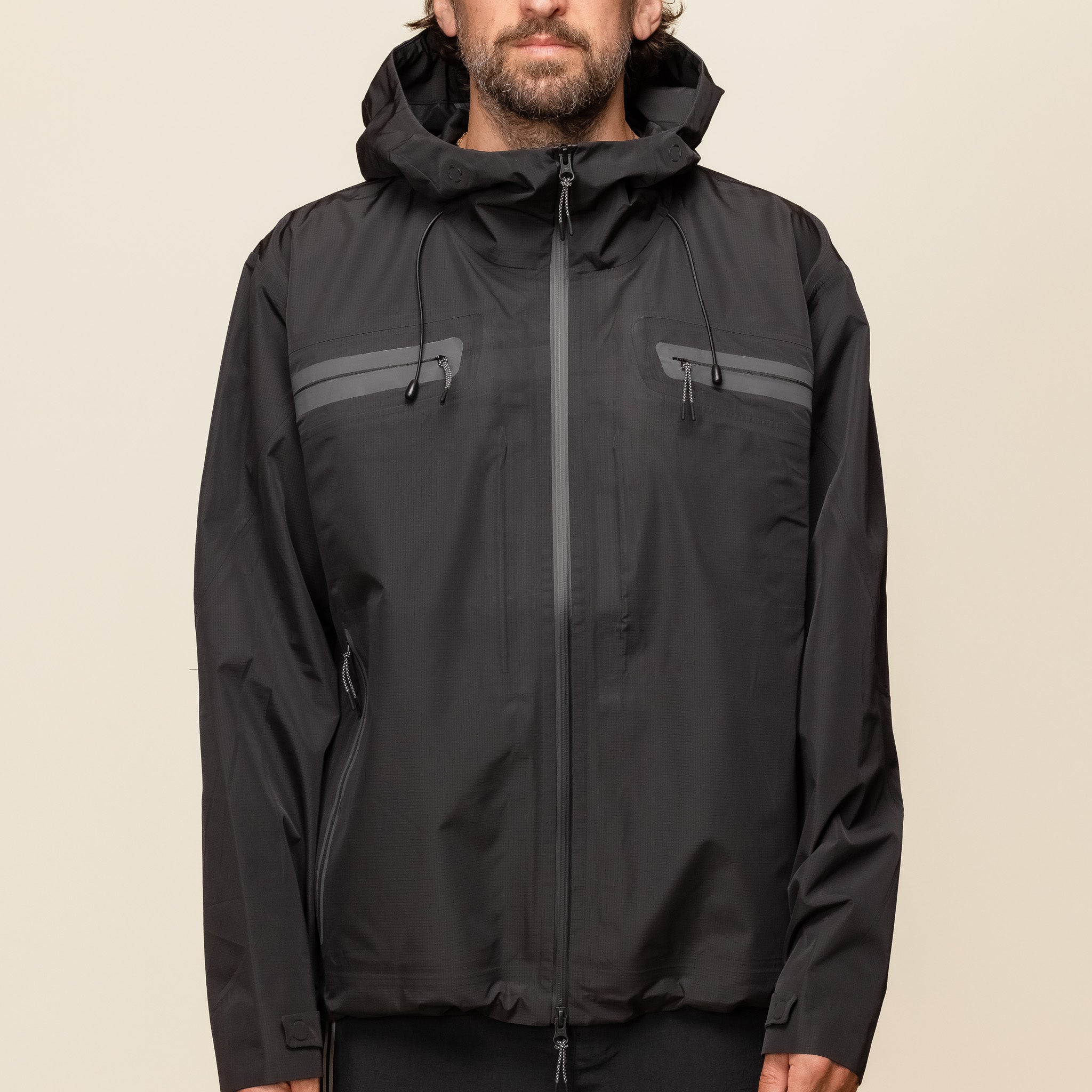J EONGL I - 3 Layer Hardshell Jacket - Black