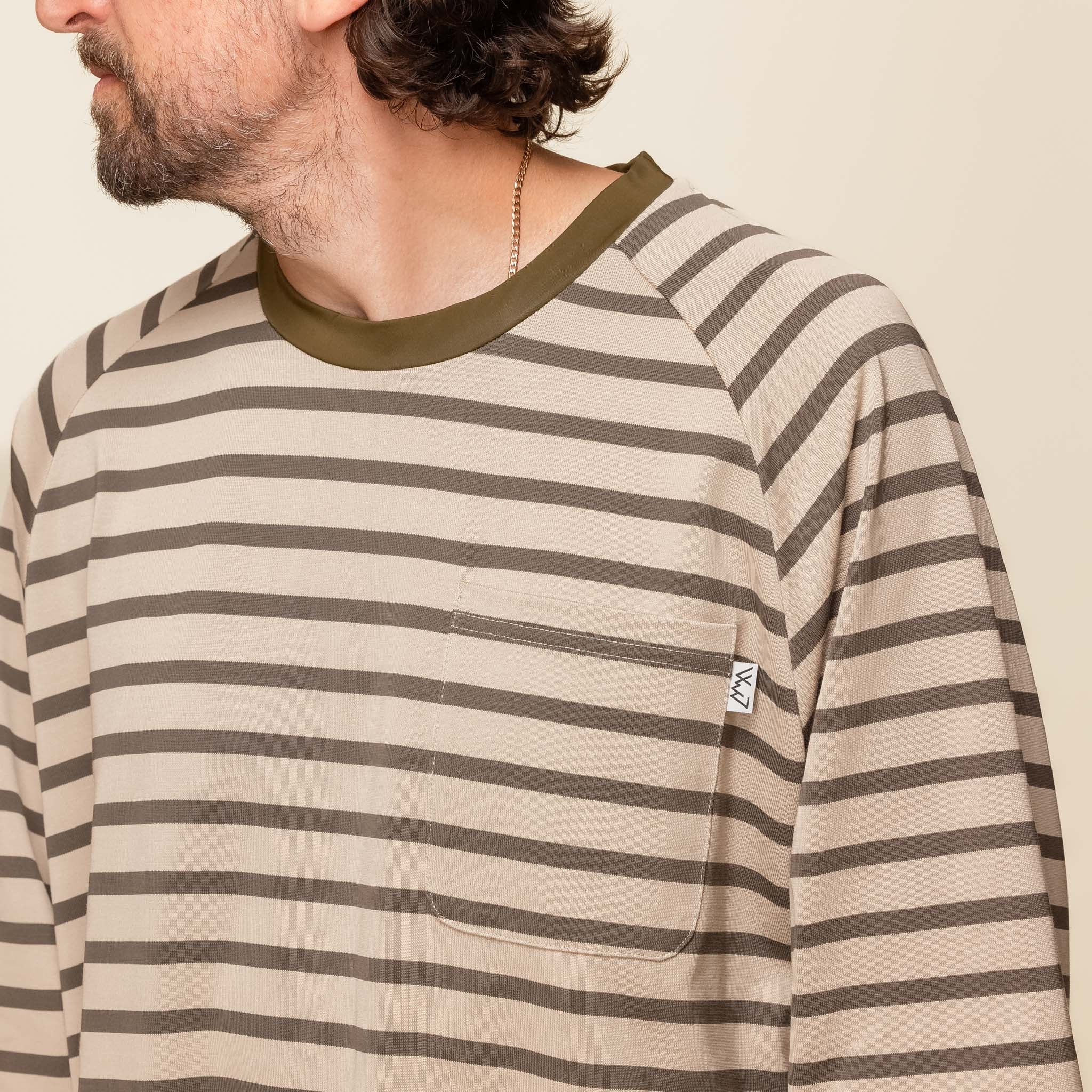 CMF Comfy Outdoor Garment - Border Tee L/S T-Shirt - Greige