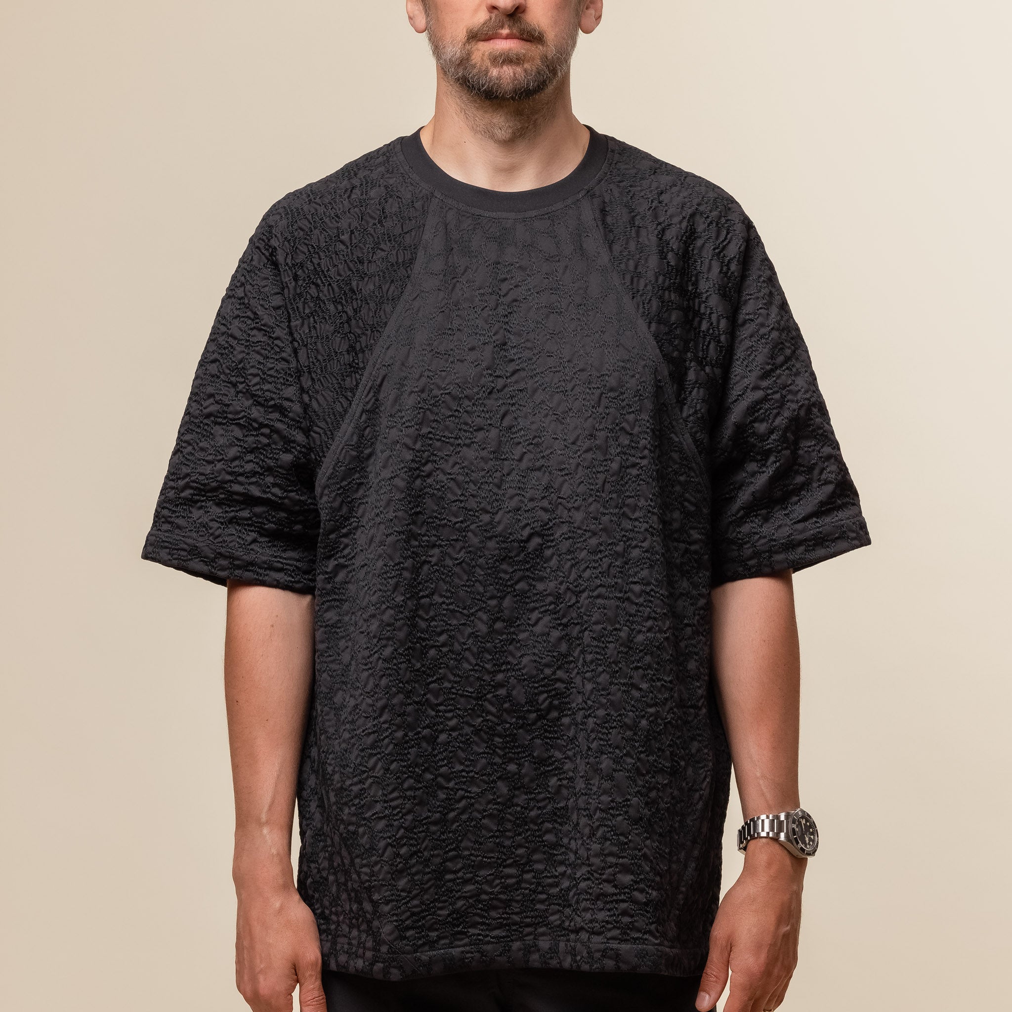 OqLiq - Unzip T-Shirt II - Black