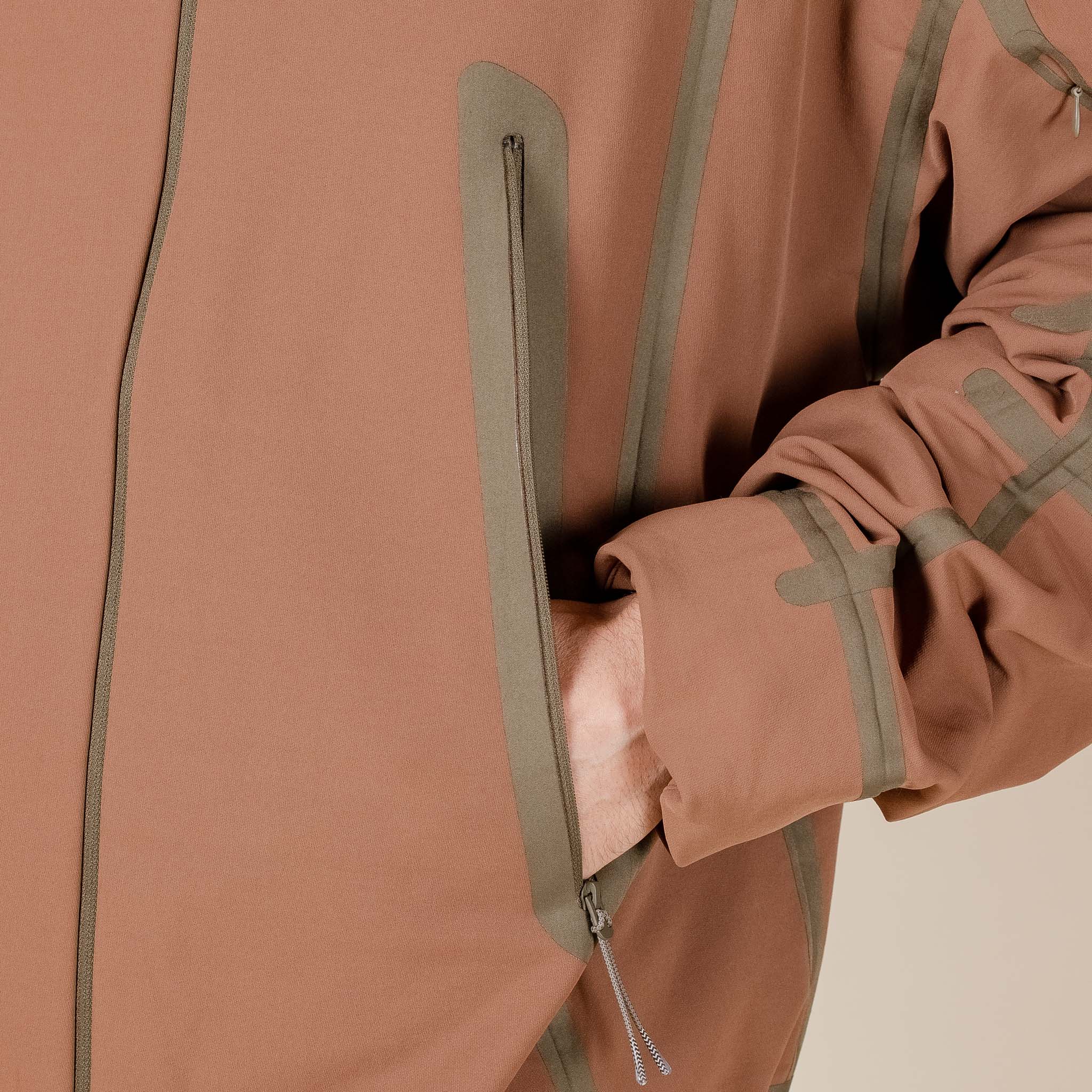 RBMW005OT03 Roa Hiking - Softshell Jacket - Brown