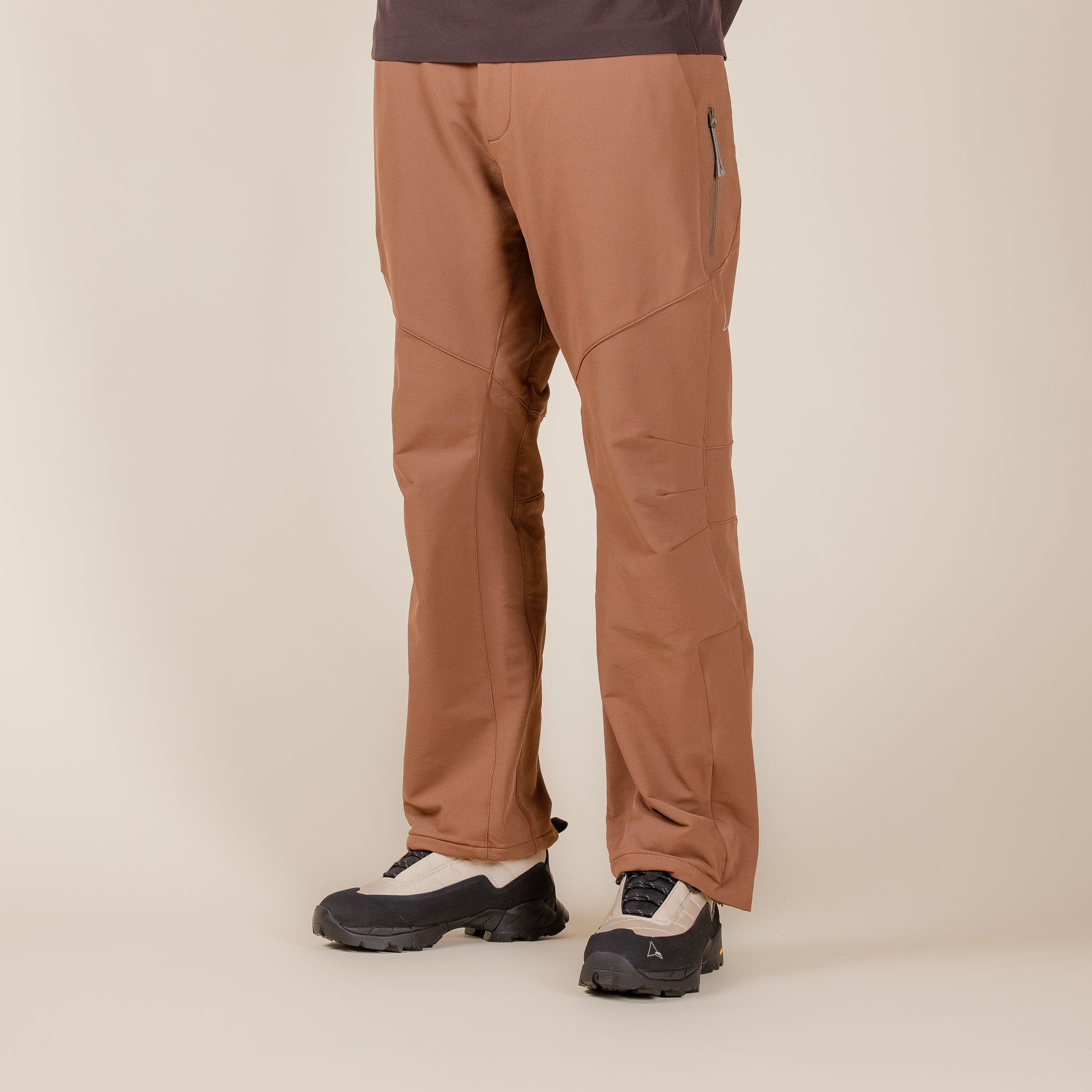 RBMW020FA08 Roa Hiking - Technical Soft Shell Trousers - Brown