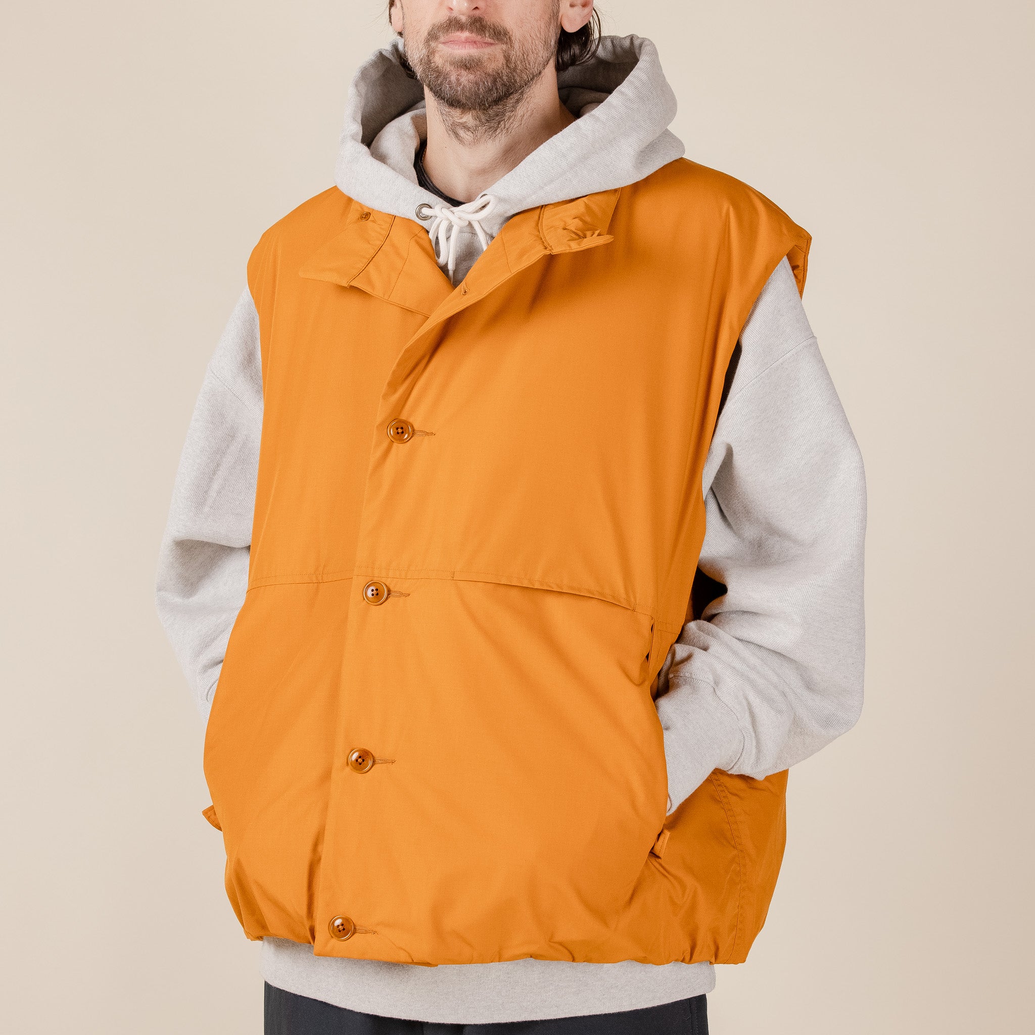 Nanamica - Primaloft Insulation Vest Jacket - Sunset SUA358E "nanamica vest" "nanamica stockist" "nanamica Manchester" "nanamica sale"