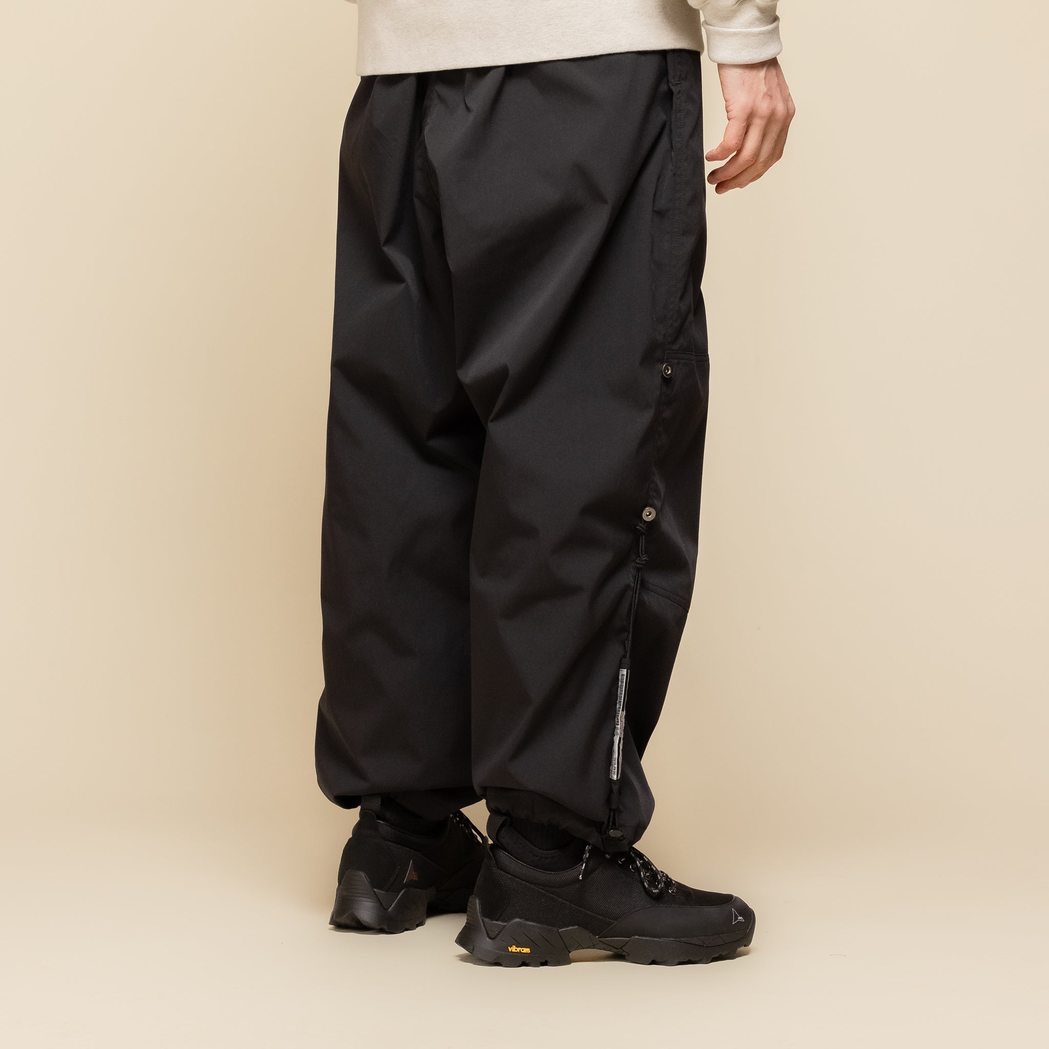 Poliquant - Changing Length Wide Pants - Black "poliquant stockists" "poliquant website" "poliquant jacket"