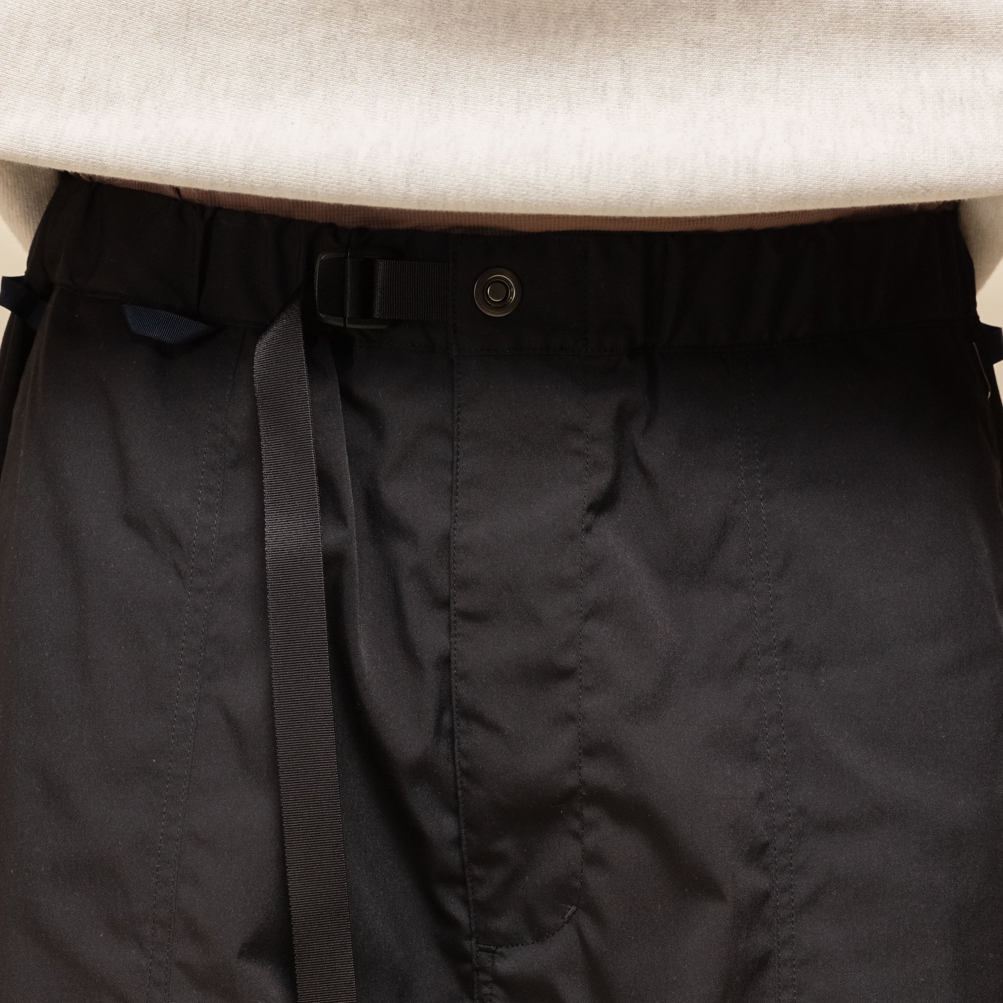 Poliquant - Changing Length Wide Pants - Black "poliquant stockists" "poliquant website" "poliquant jacket"