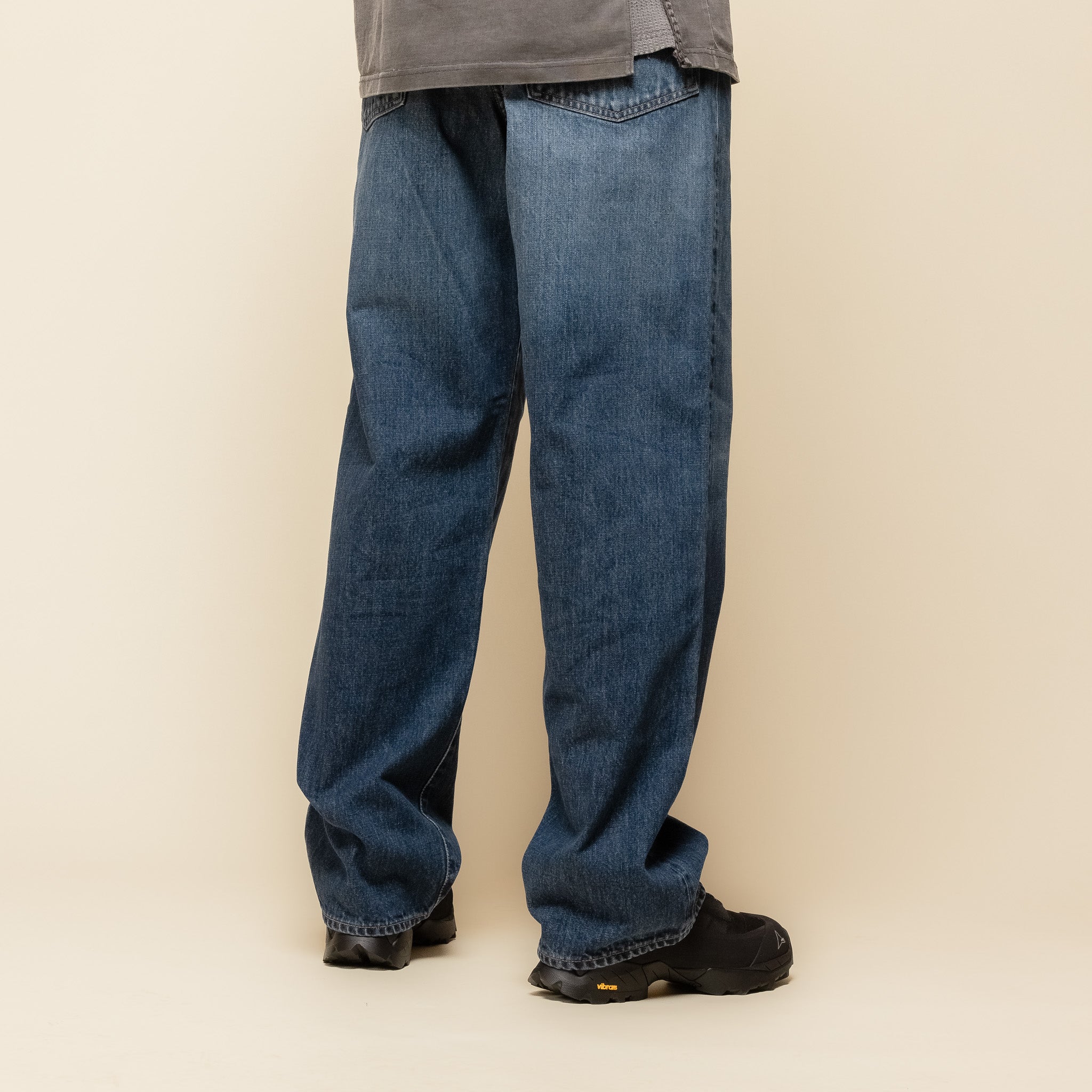 I032085_01_NB Edwin Jeans - Made in Japan Wide Pant - Blue Dark Used